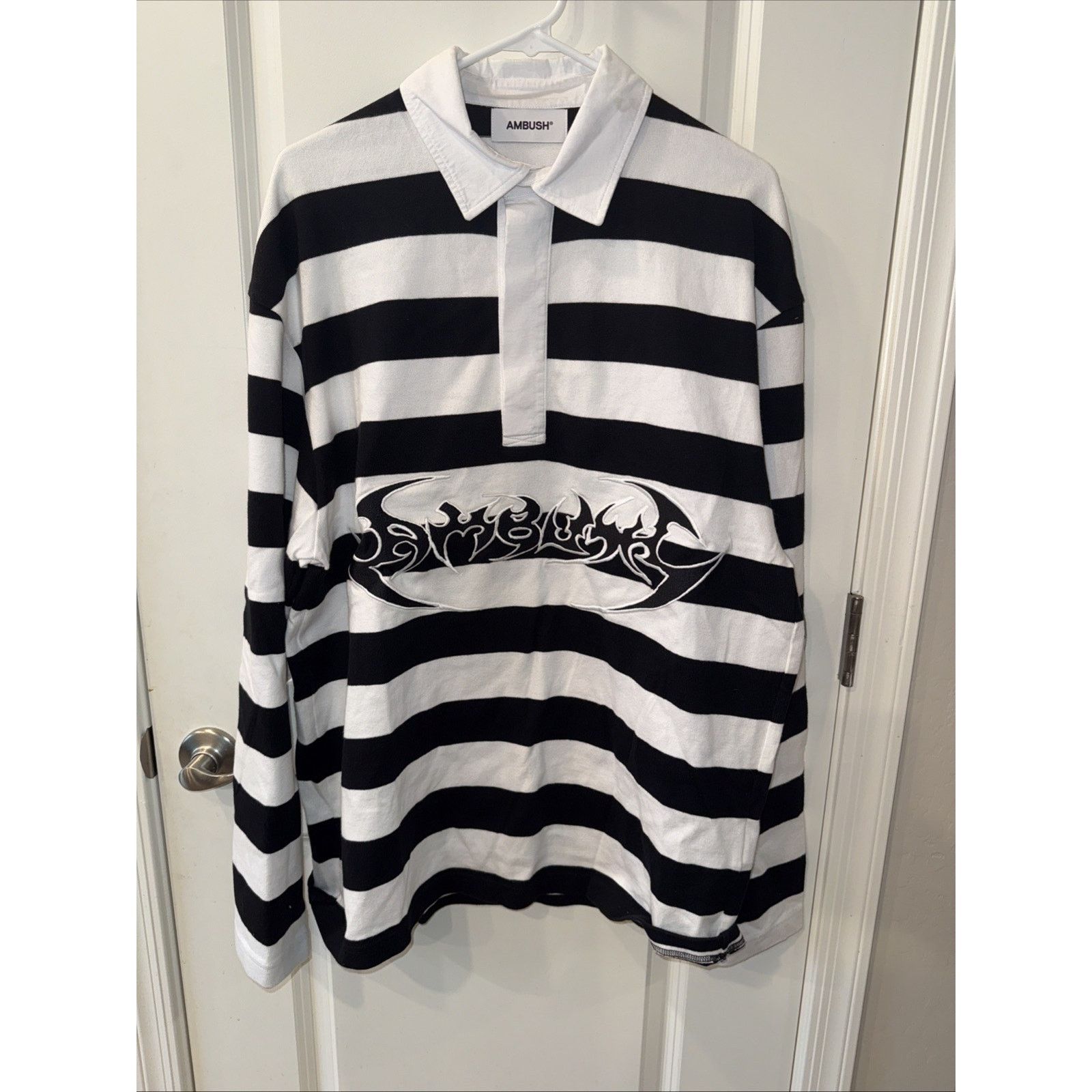 Ambush Design AMBUSH Striped Logo Long-sleeve Size Med Size US M / EU 48-50 / 2 - 4 Thumbnail