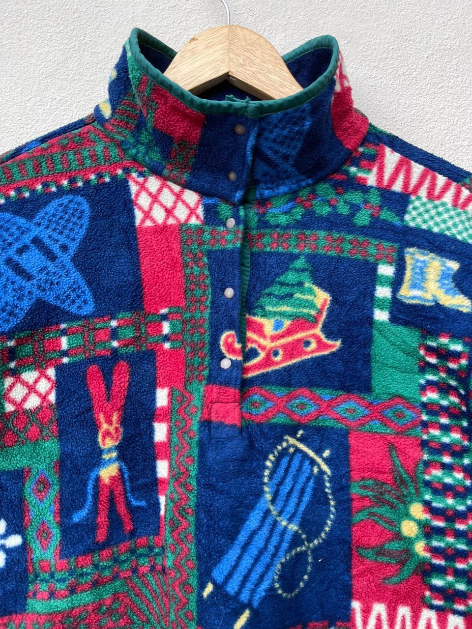 L.L. Bean L.L. Bean Fleece Blouson All Over Print Size US L / EU 52-54 / 3 - 7 Thumbnail