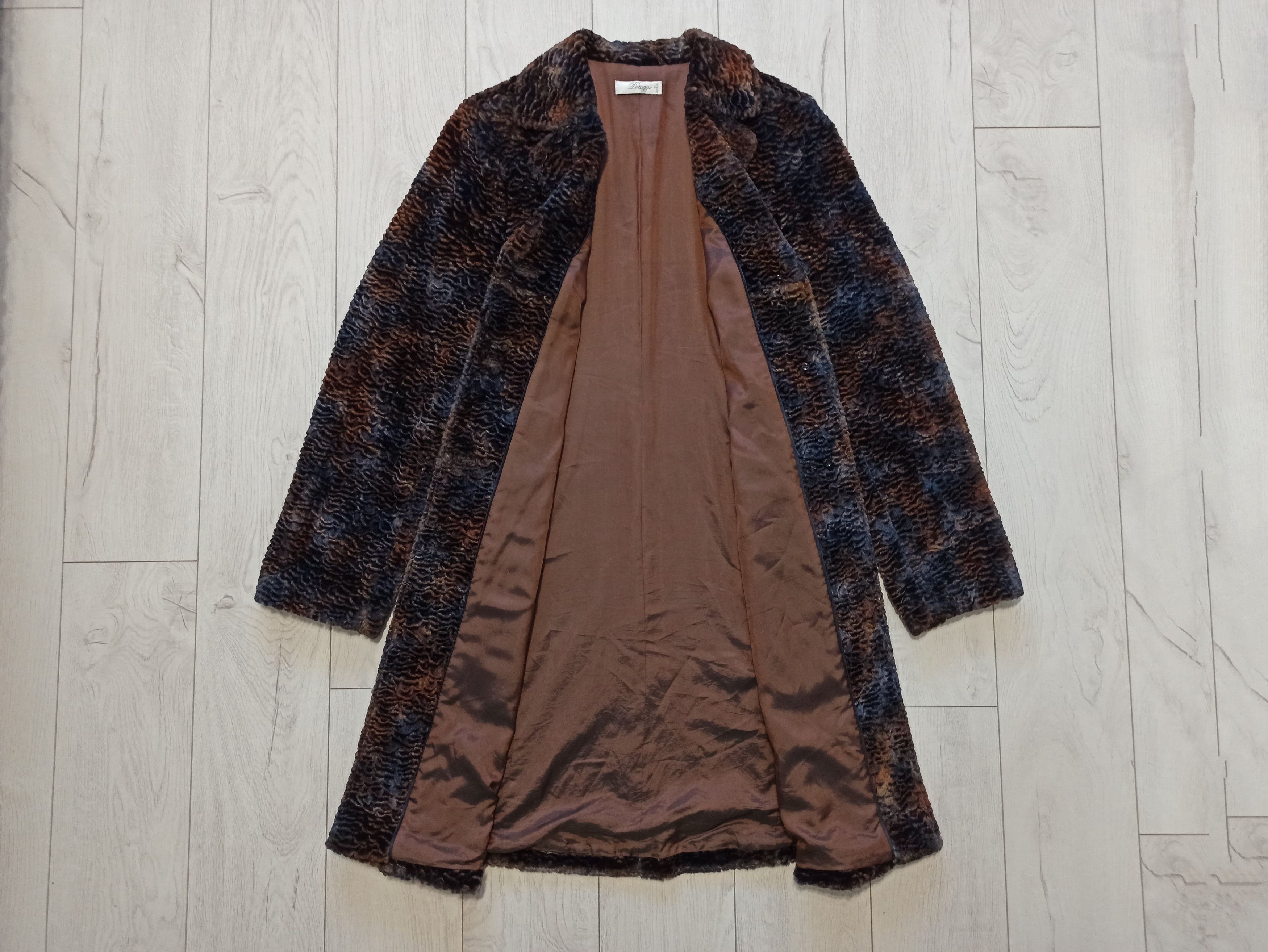 Vintage Peruggi Women Viscose Coat Size XS / US 0-2 / IT 36-38 - 5 Thumbnail