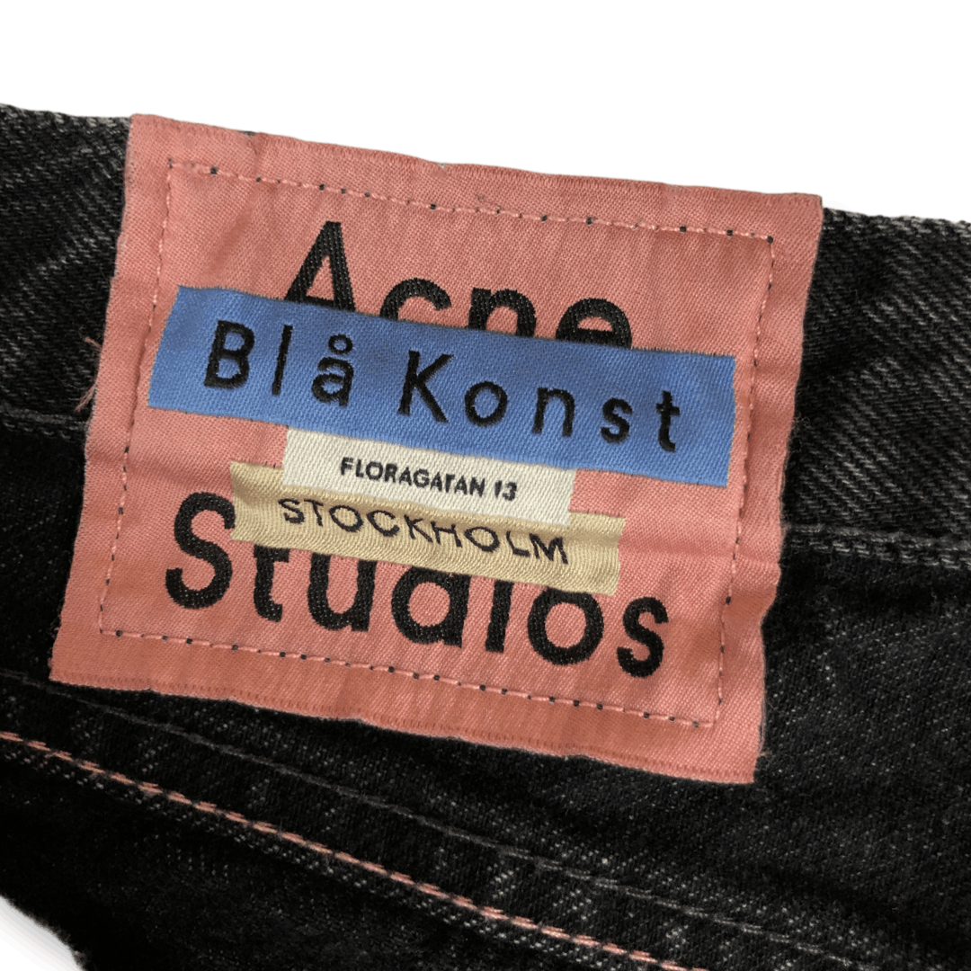 Acne Studios Acne Studios 1996 Vintage Black Jeans Size US 30 / EU 46 - 7 Thumbnail