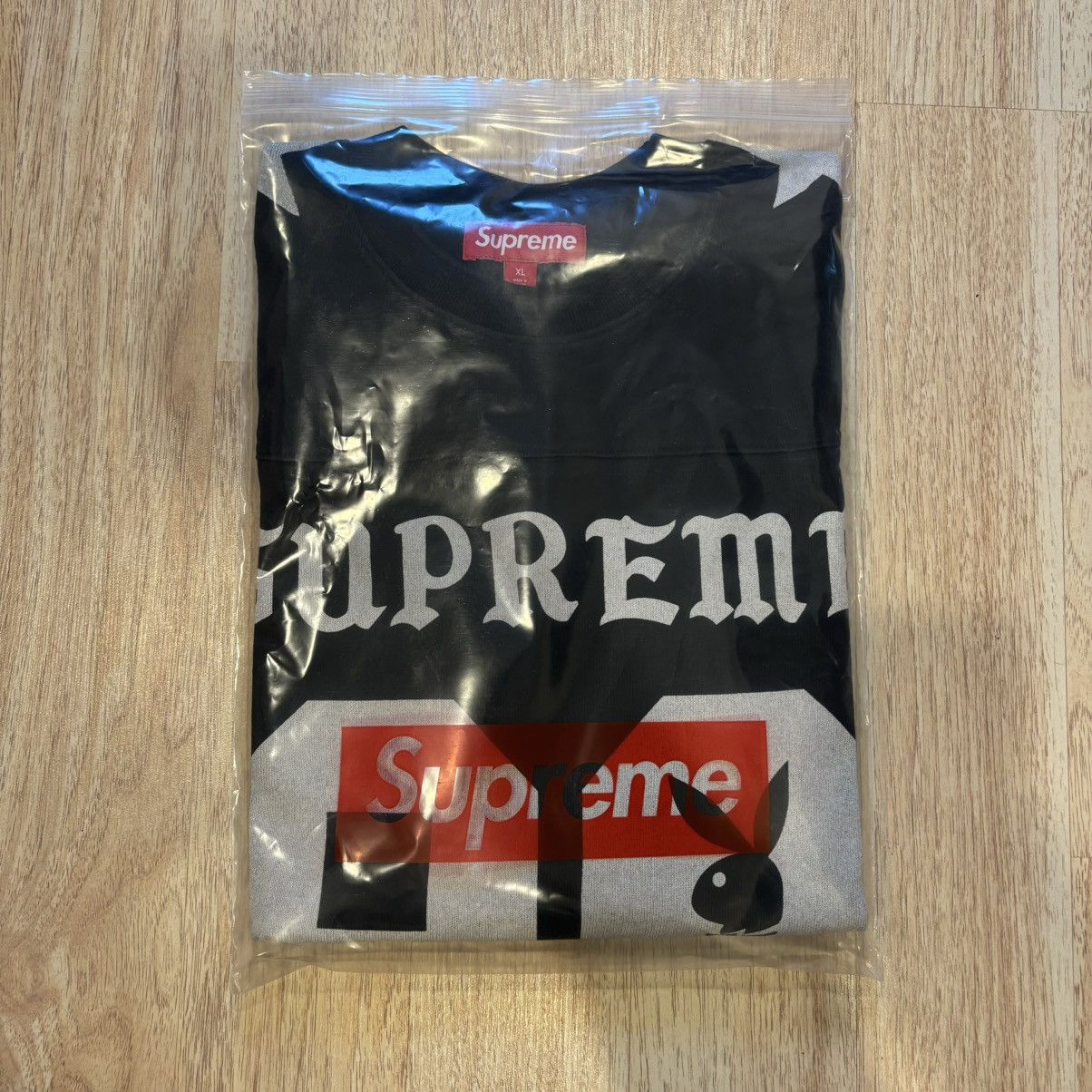 Playboy × Supreme Supreme Playboy L/S Football Top Size US XL / EU 56 / 4 - 3 Thumbnail