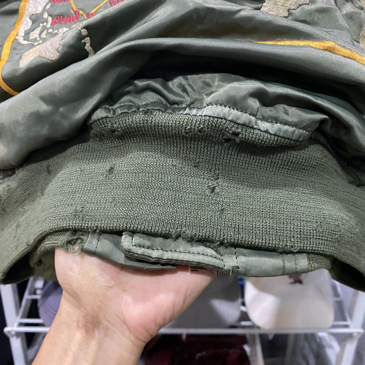 Alpha Industries Vintage MA-1 Alpha Industries Bomber Jacket "309th FTR SQDN" Size US M / EU 48-50 / 2 - 16 Thumbnail