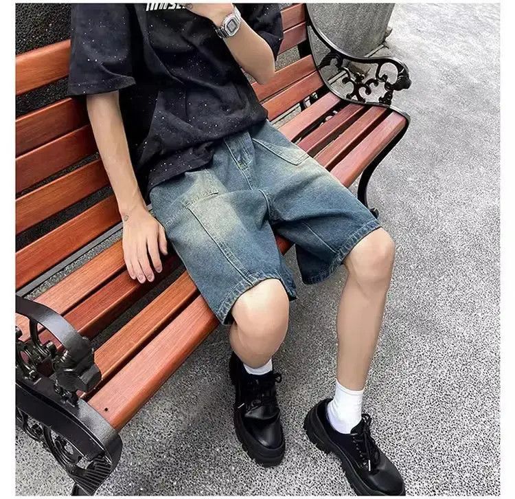Japanese Brand Straight washed casual jeans Size US 32 / EU 48 - 4 Thumbnail
