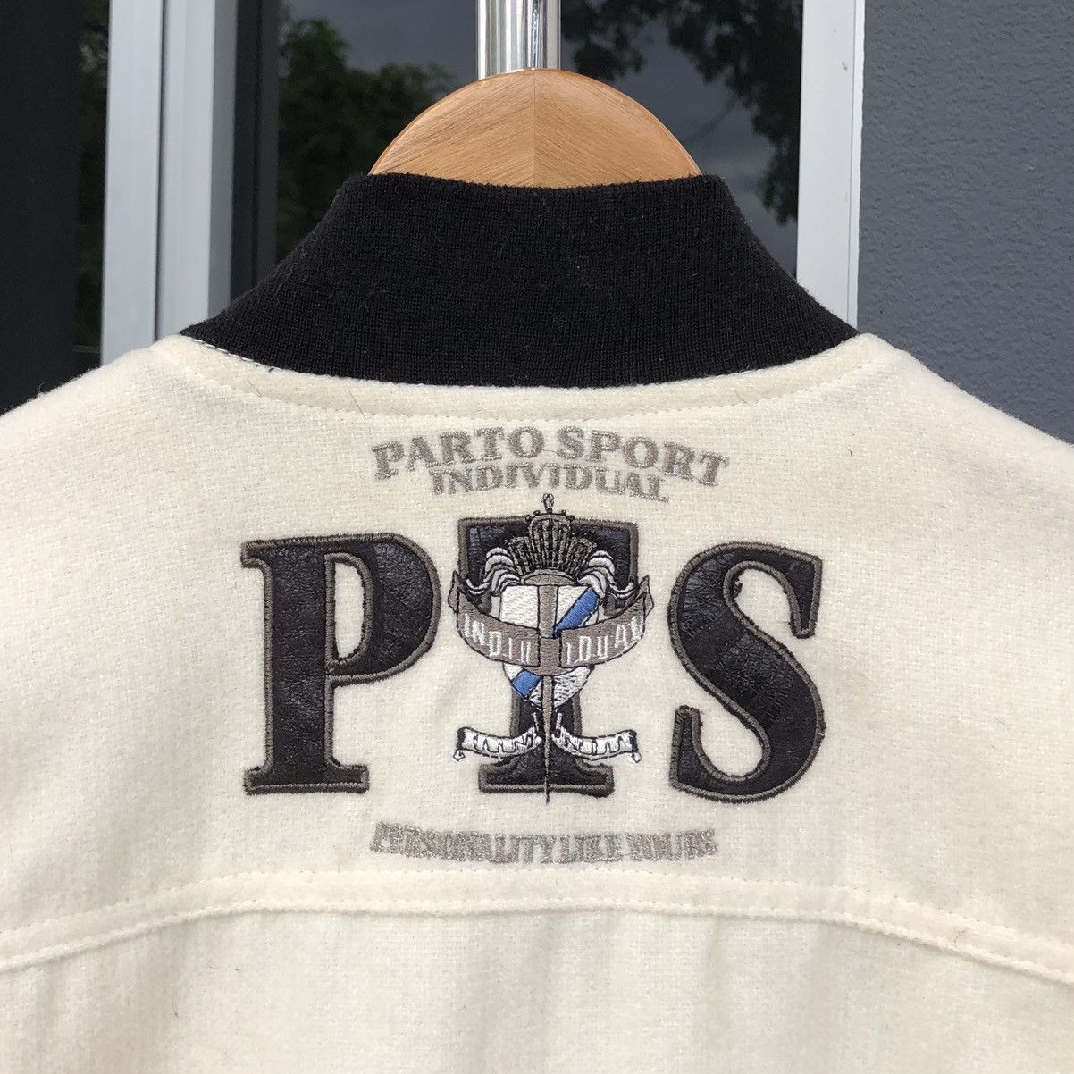 Japanese Brand Parto II Individual Sport 77 Patches Embroidery Logo Jacket Size US L / EU 52-54 / 3 - 4 Thumbnail