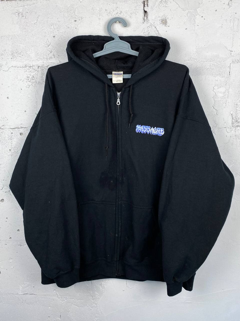 Band Tees MASSACRE From Beyond Vintage 2000s Death Metal Hoodie Size US XL / EU 56 / 4 - 2 Thumbnail