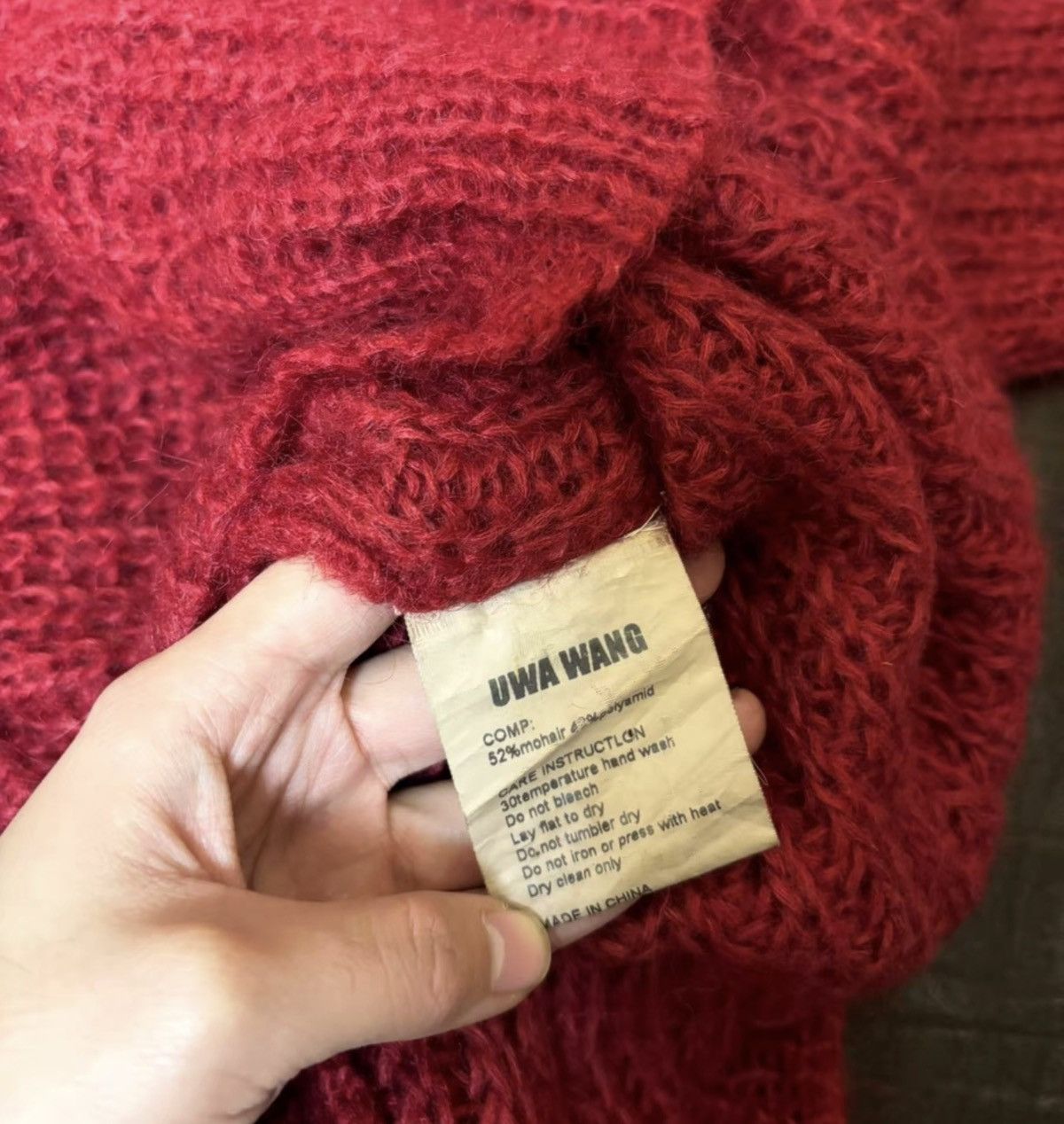 Uma Wang uma wang mohair sweater Size US S / EU 44-46 / 1 - 3 Thumbnail