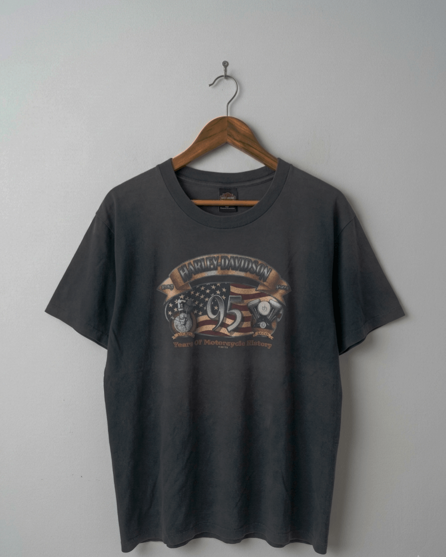 Harley Davidson Vintage harley davidson singel all Size US XL / EU 56 / 4 - 1 Thumbnail