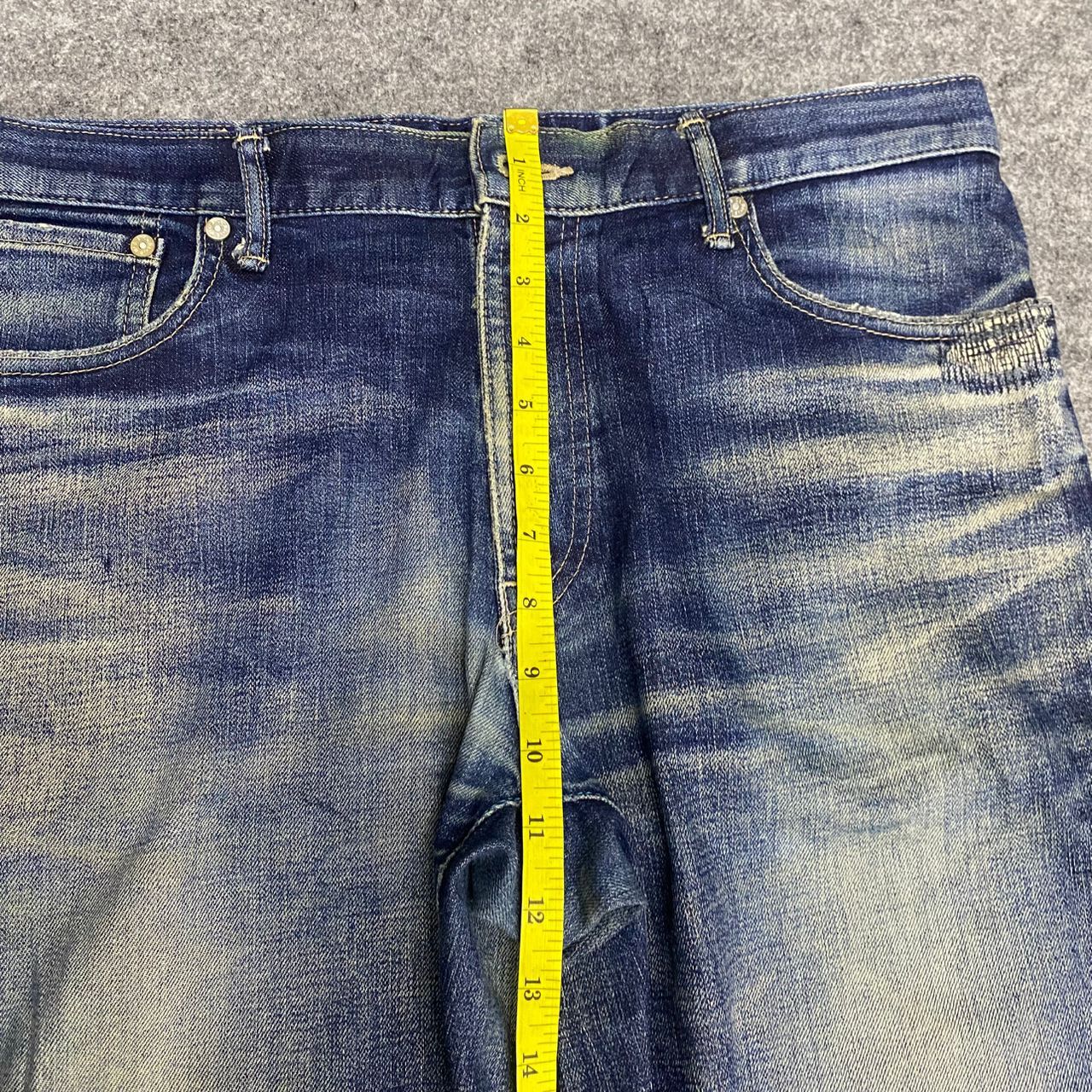 Japan Blue Jeans 💥Best Offer💥Vintage Japan Blue Jeans Distressed Denim Size US 34 / EU 50 - 6 Thumbnail