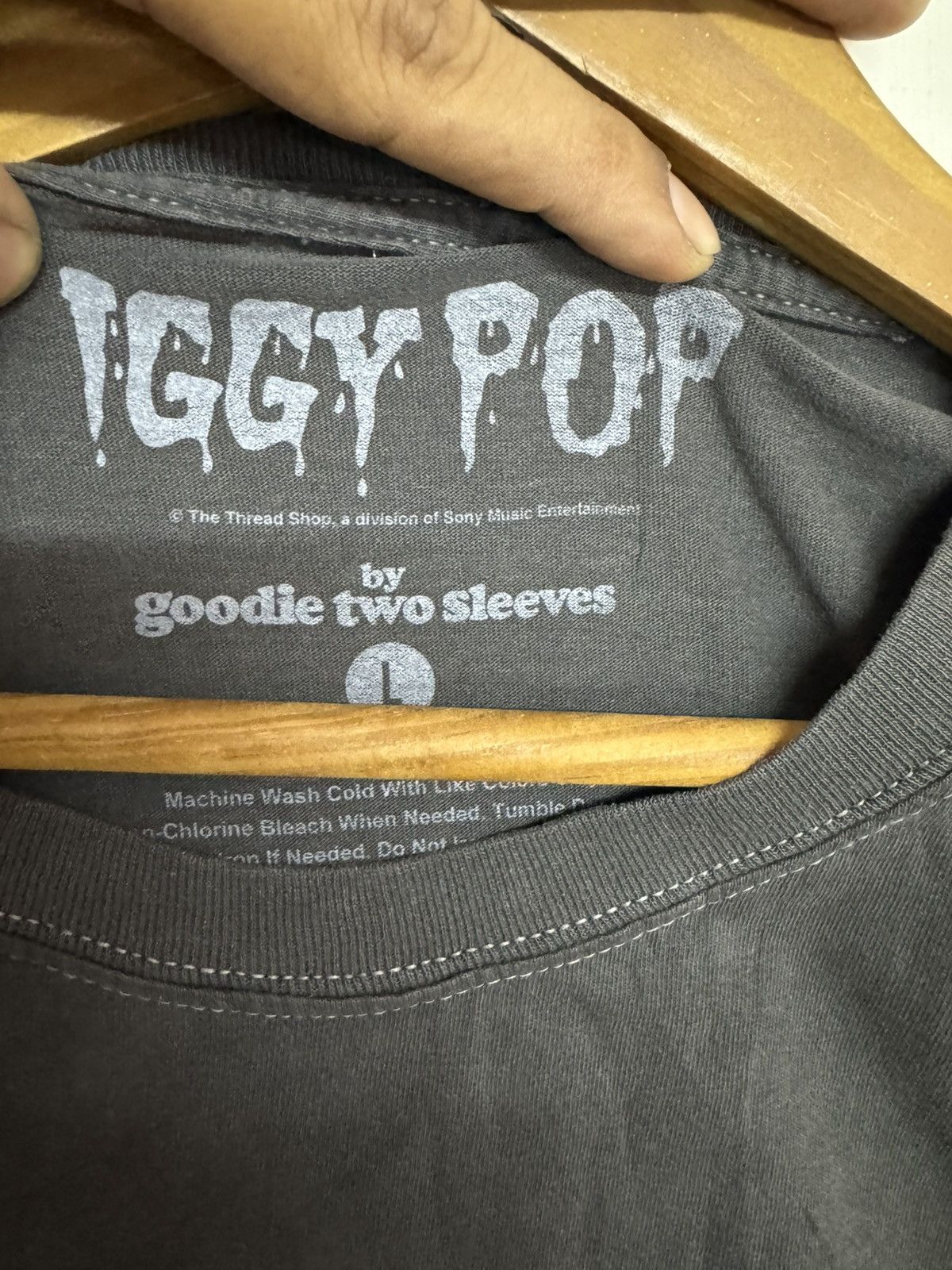 Band Tees × Vintage Iggy Pop Japanase Raw Power Size US L / EU 52-54 / 3 - 4 Thumbnail