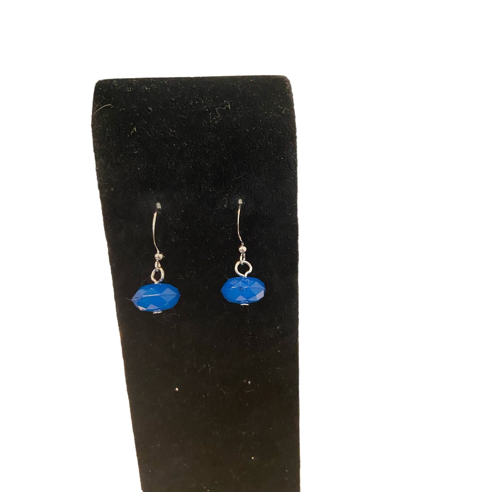 Handmade Blue earrings Size ONE SIZE - 1 Thumbnail