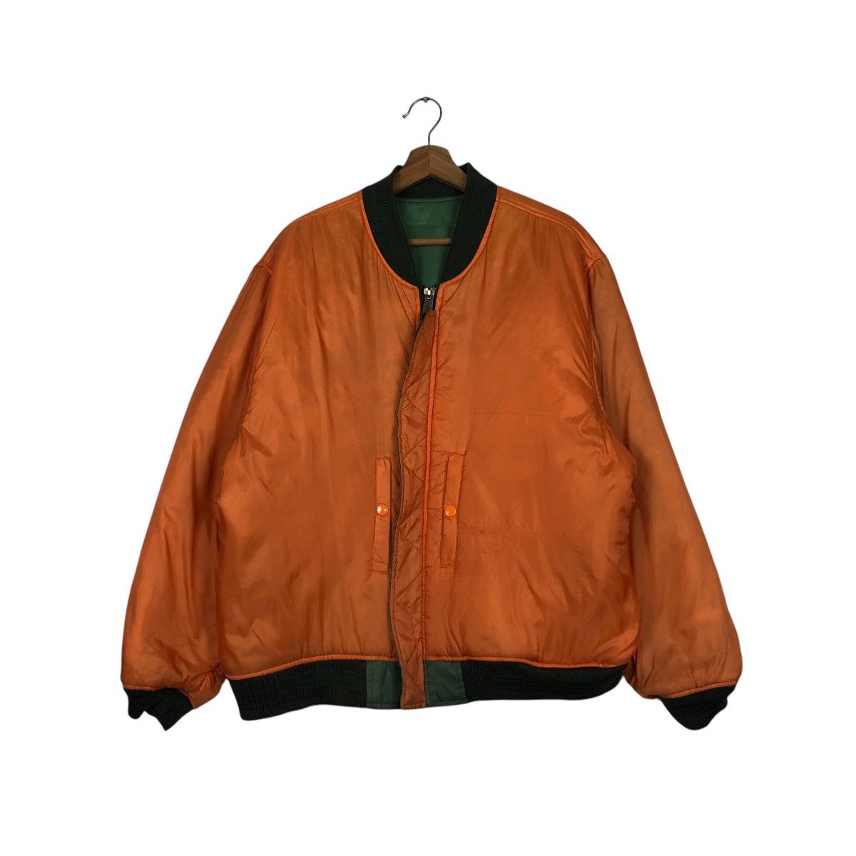 Japanese Brand Vintage Reversible Bomber Jacket Plus One Issey Miyake Ma-1 Size US M / EU 48-50 / 2 - 17 Thumbnail