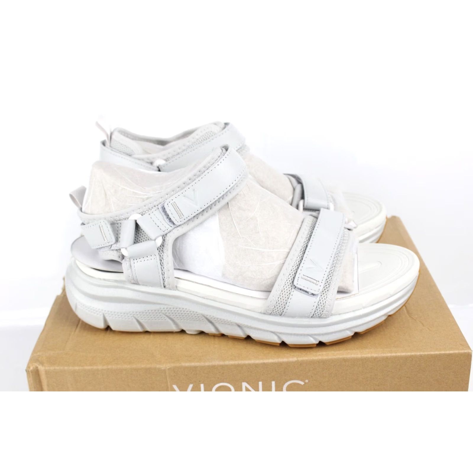 Vintage Vinonic Women's Walk Max Wanderer Sandals Size 8.5 M Vapor Gray Size US 6 / IT 36 - 2 Thumbnail