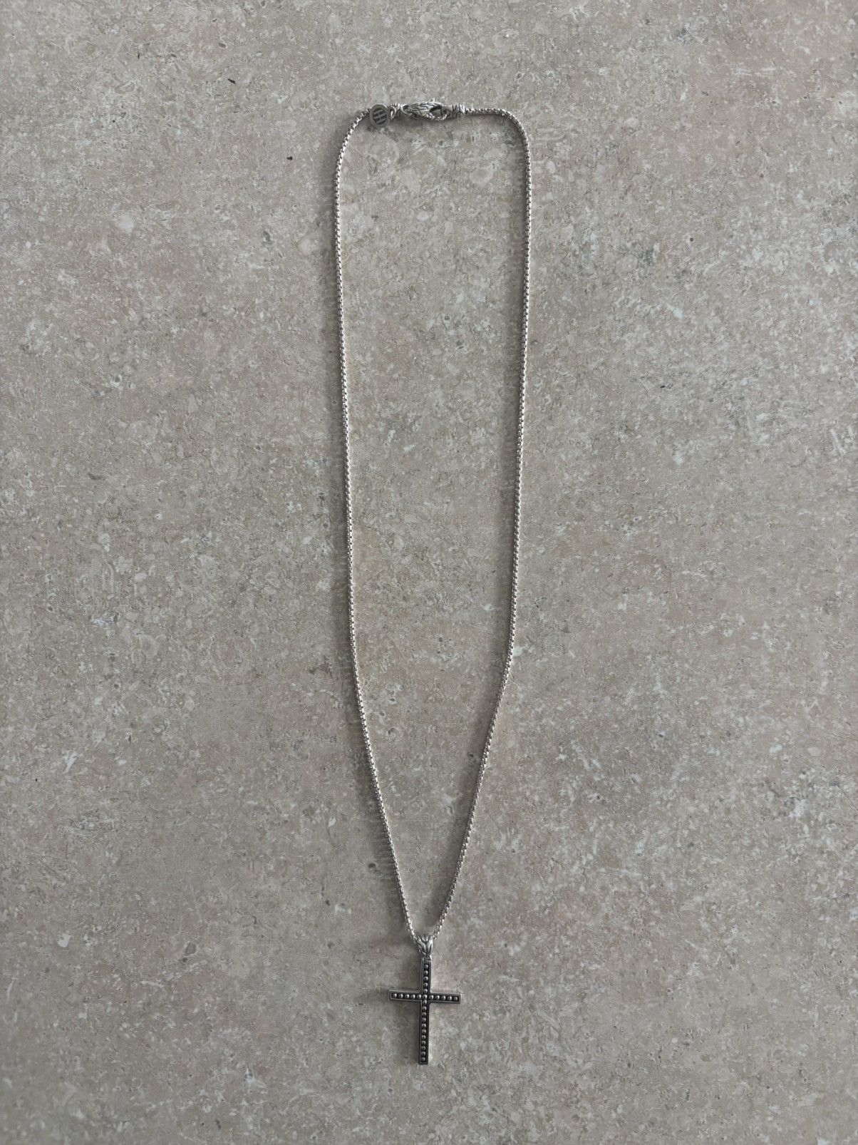 John Hardy John Hardy Jawan Cross Pendant Necklace 925 Sterling Silver Size ONE SIZE - 4 Thumbnail