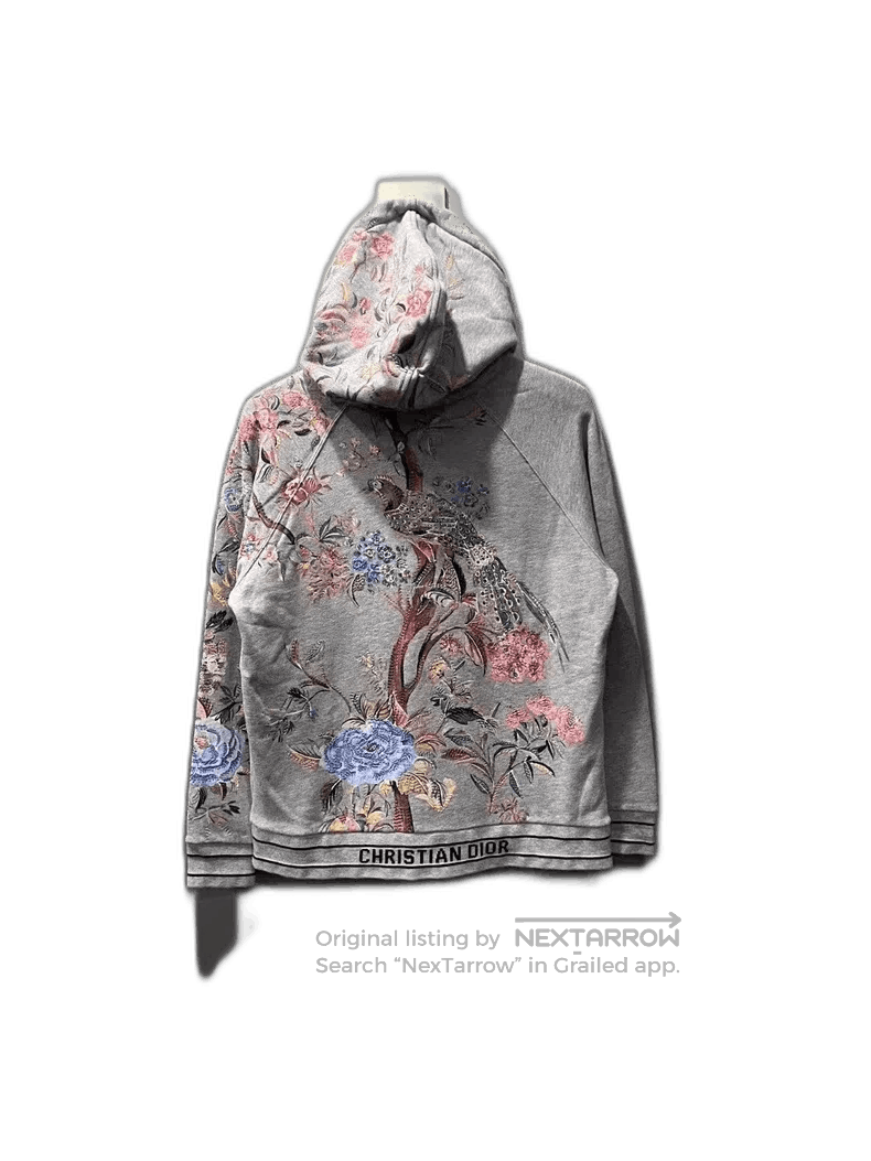 Dior Dior full print heavy embroidery Logo hoodie hoodie. Size US M / EU 48-50 / 2 - 1 Thumbnail