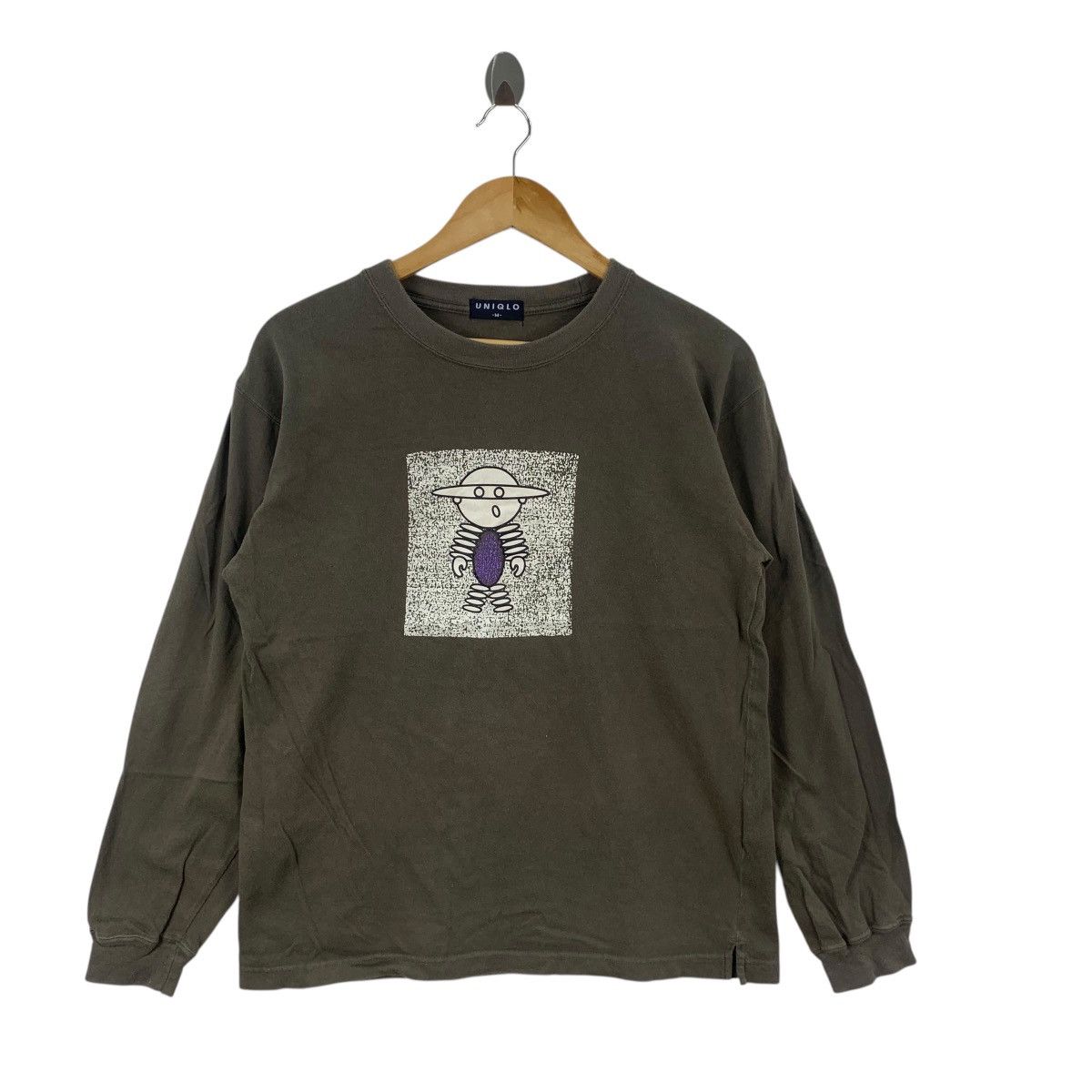 Uniqlo UNIQLO x ALIEN ANIME Illustration Cartoon Tee Shirt Top Size US M / EU 48-50 / 2 - 4 Thumbnail