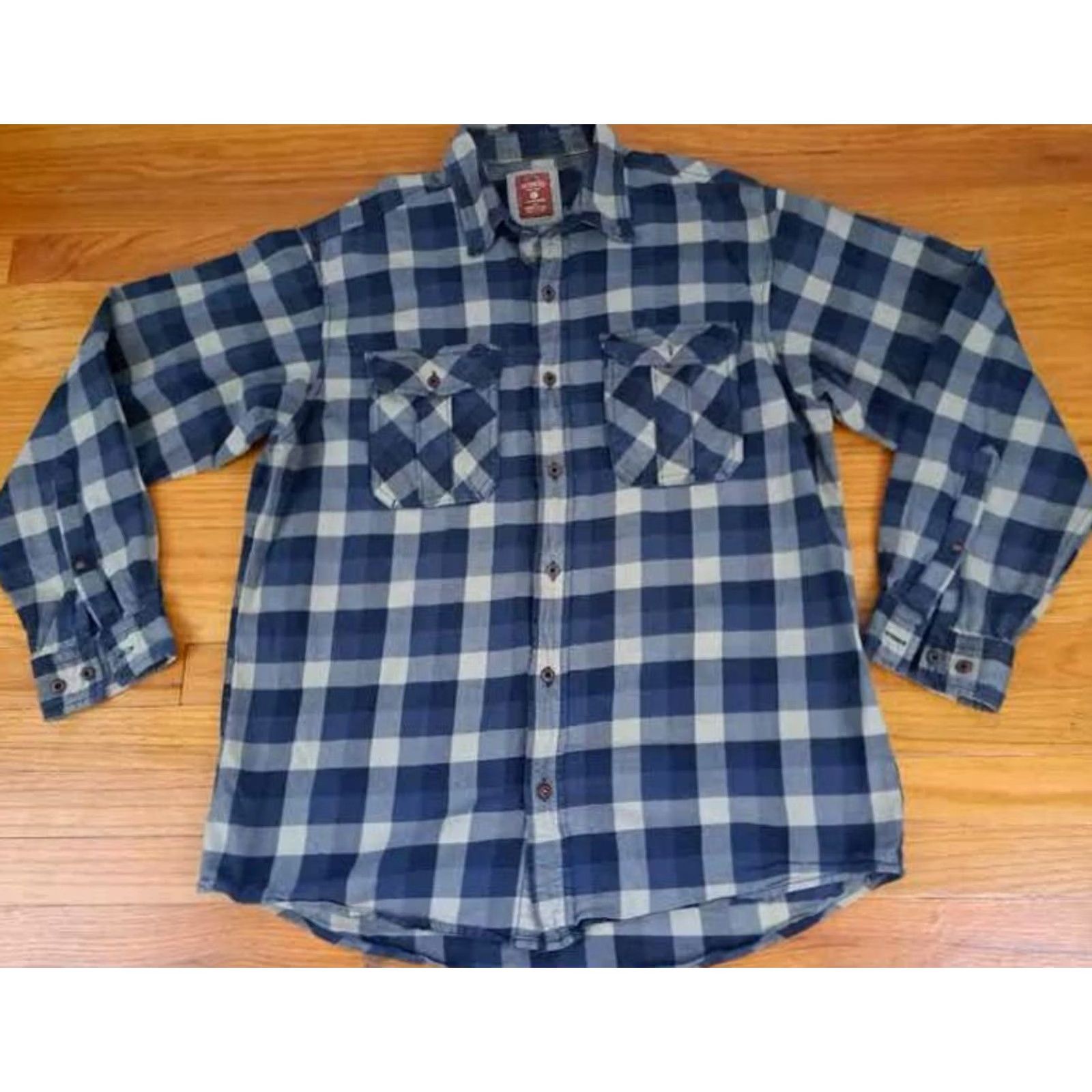 Vintage Red Head Red Plaid Cotton Full Button-Up Shirt L Long Sleeve Mens Size Large Size US L / EU 52-54 / 3 - 6 Thumbnail