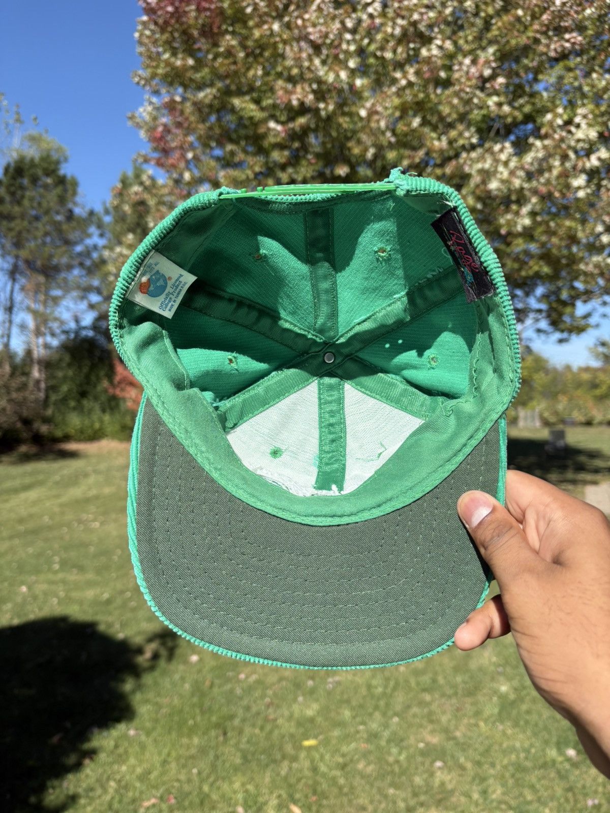 Other Michigan State Spartans MSU Rage Vintage 70s Corduroy Hat Size ONE SIZE - 9 Thumbnail