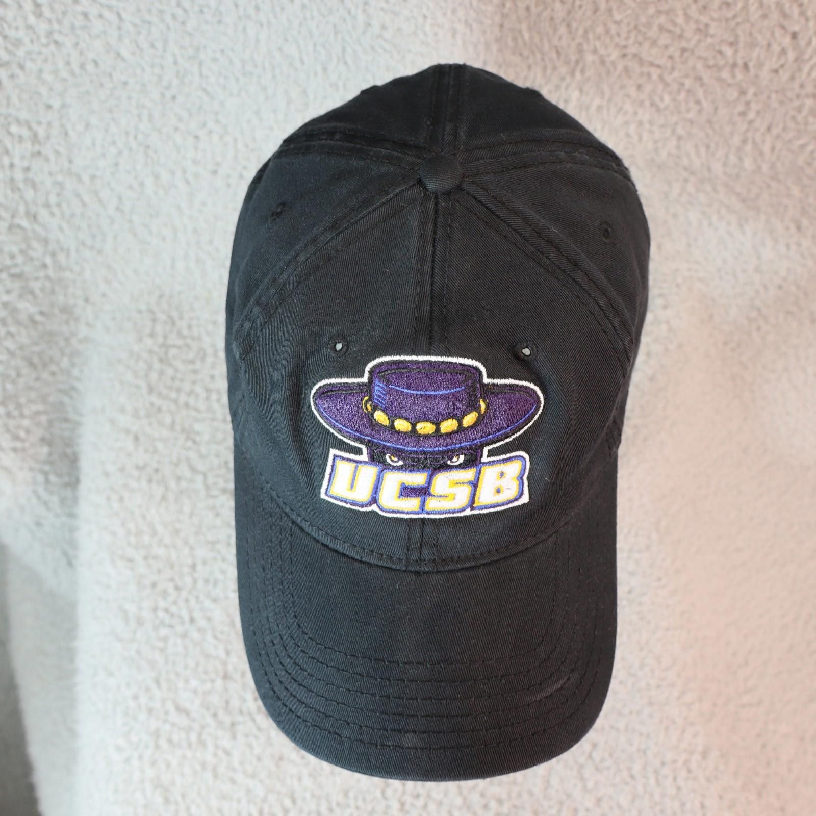 Our Legacy UCSB Vtg Ottoflex Hat Embroidered Patch Black Dad Hat Gaucho Size ONE SIZE - 3 Thumbnail