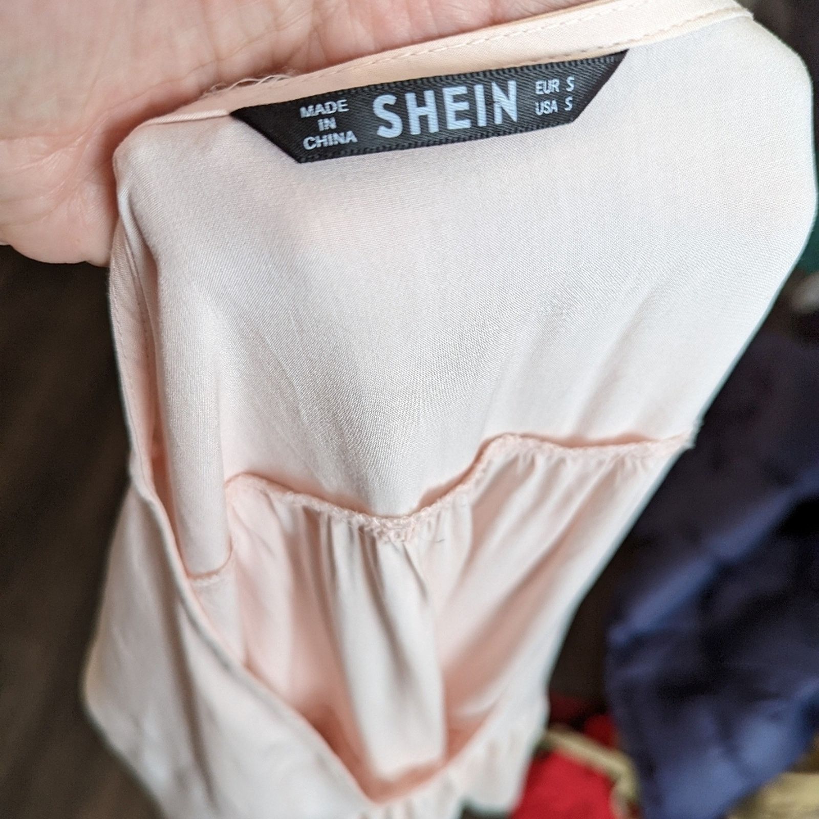 Shein Shein Pale Pink Babydoll Shirt S Size S / US 4 / IT 40 - 2 Thumbnail