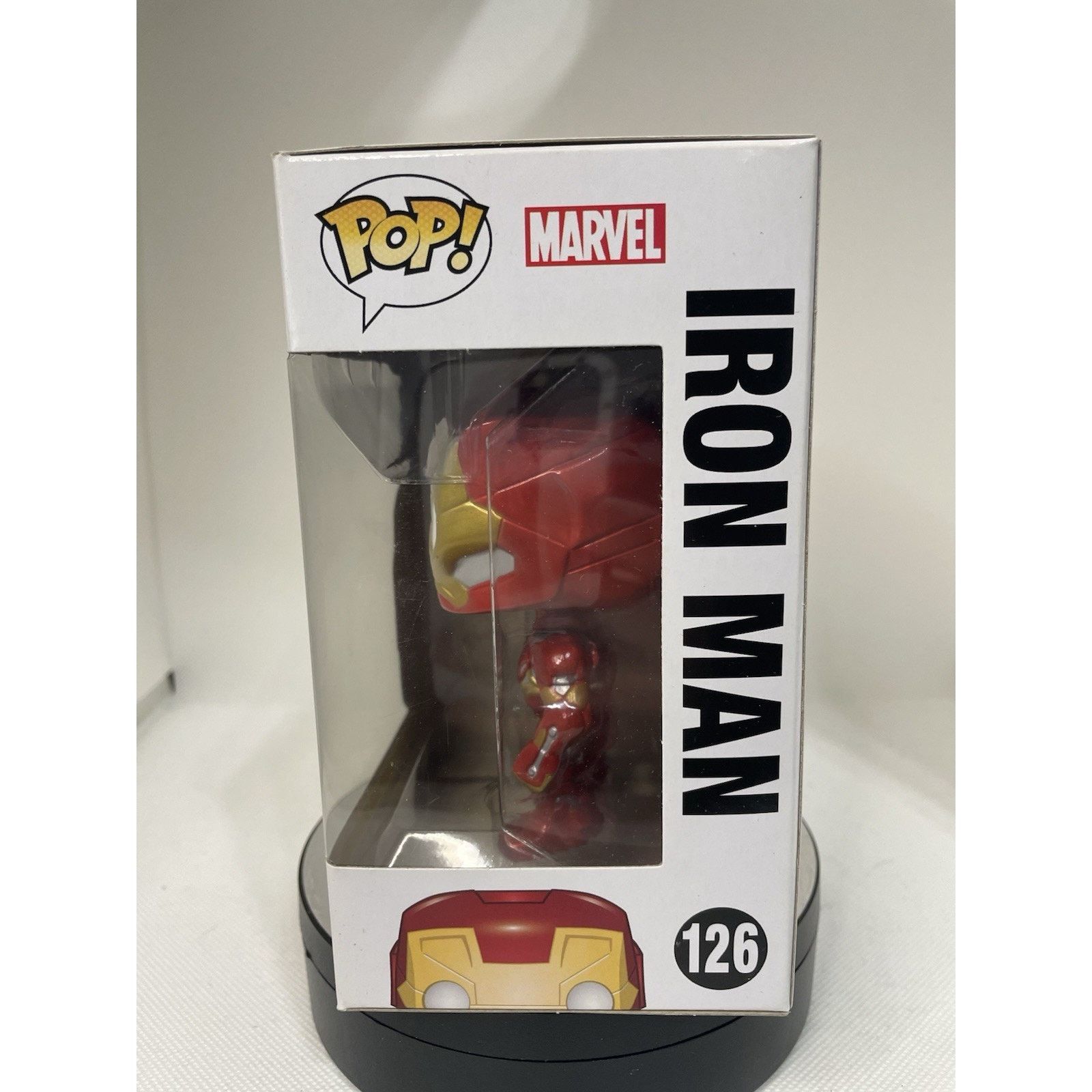 Marvel Comics Funko Pop! Vinyl: Marvel - Iron Man #126 With Pop Protector Size ONE SIZE - 3 Thumbnail