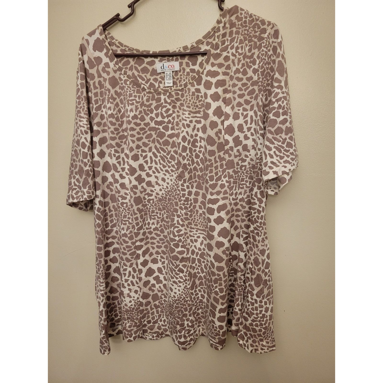 Denim & Co. Denim & Co 1XP Animal Print Size XL / US 12-14 / IT 48-50 - 5 Thumbnail