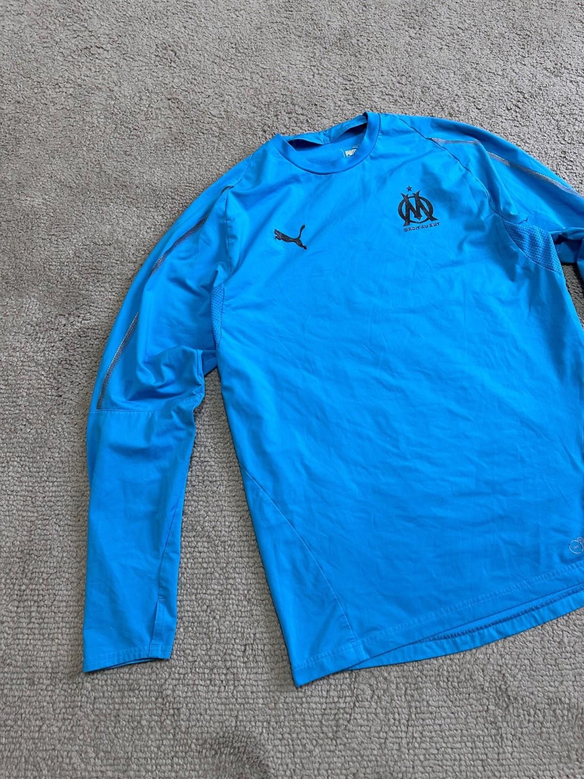 Puma 2018-19 Olympique Marseille Football Soccer Training Shirt Size US L / EU 52-54 / 3 - 2 Thumbnail