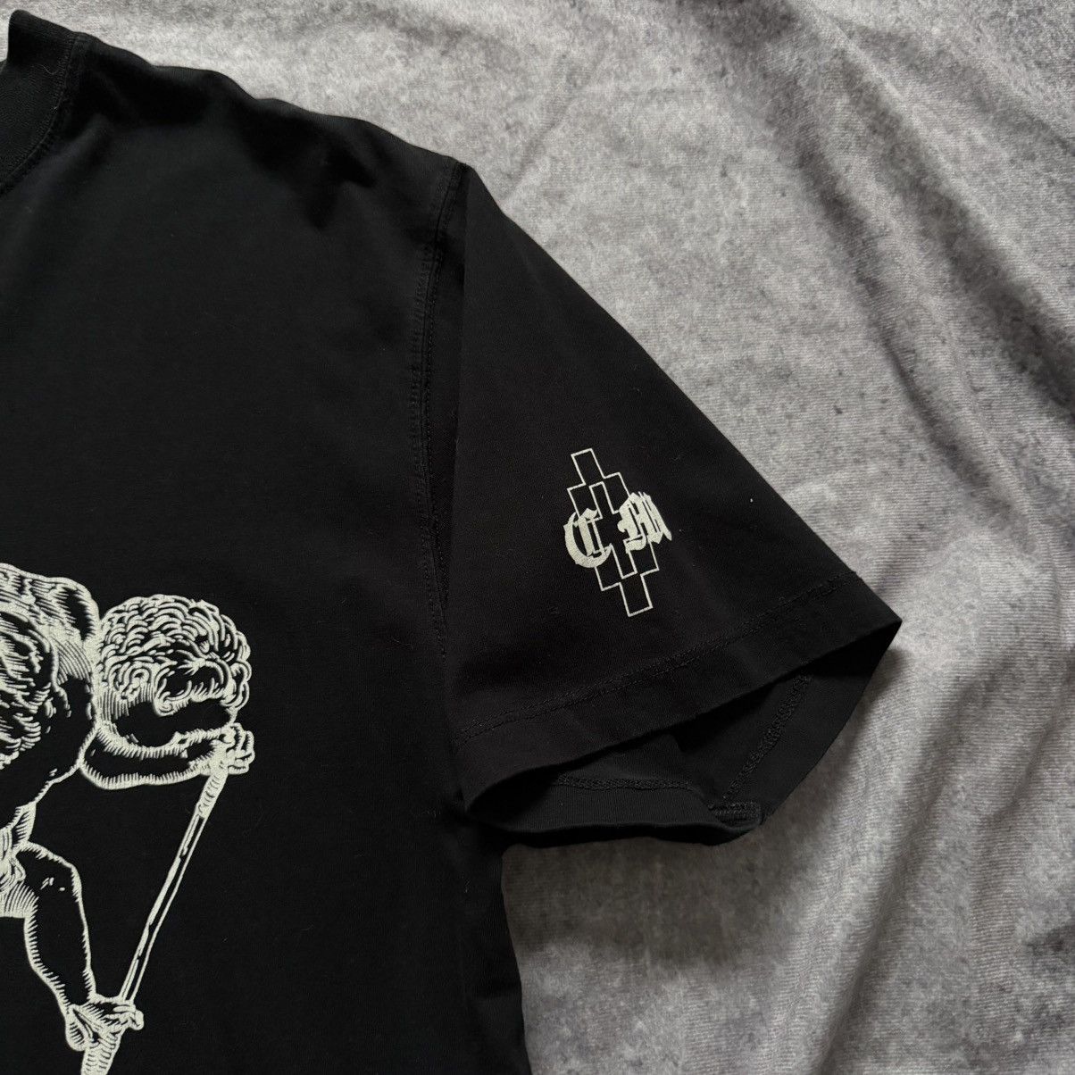 Marcelo Burlon Marcelo Burlon County of Milan Black Cupido Tee T-shirt Size US S / EU 44-46 / 1 - 5 Thumbnail