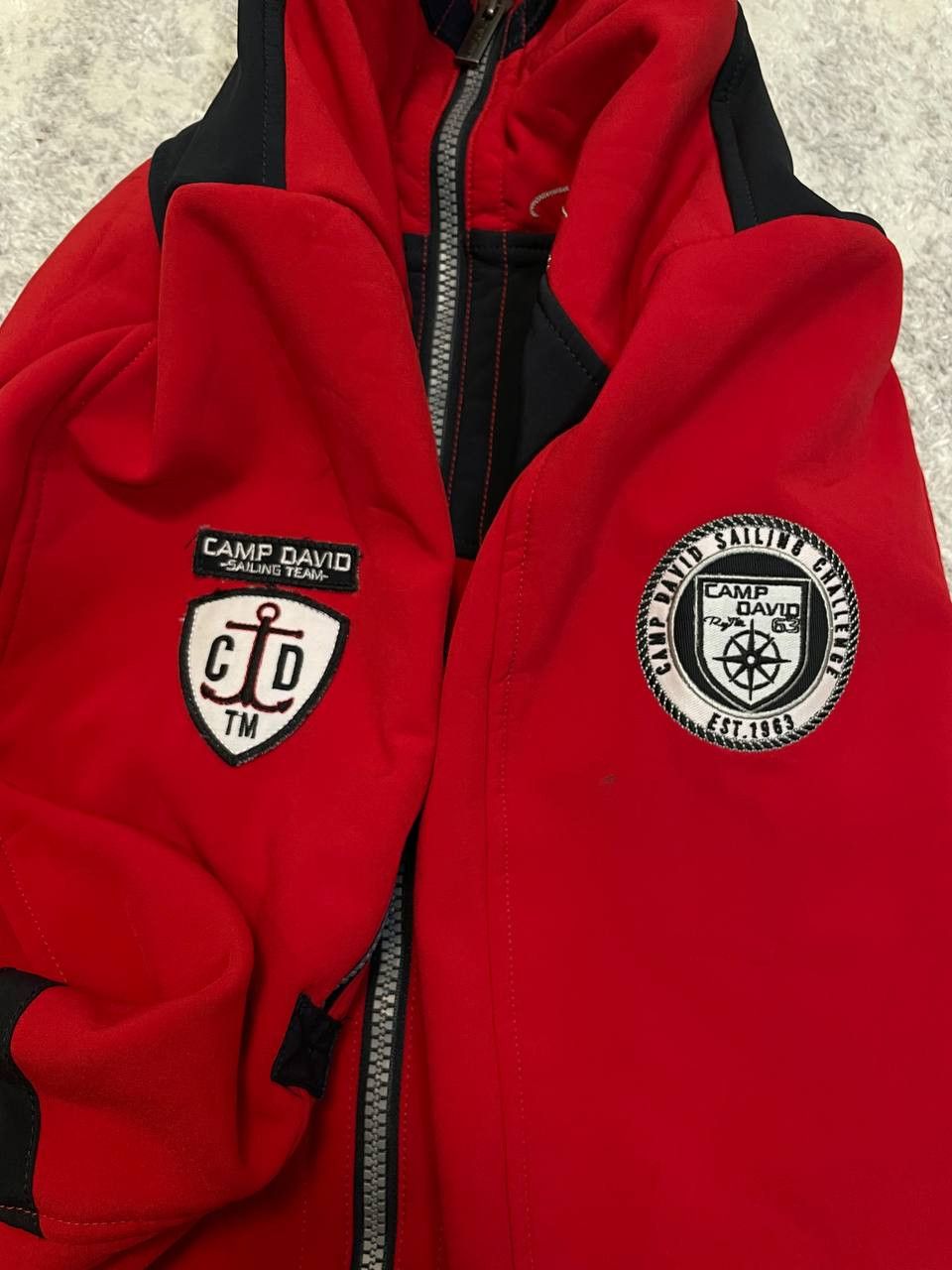 Camp David Camp David Jacket Red Regatta Team Word Series California Size US L / EU 52-54 / 3 - 10 Thumbnail