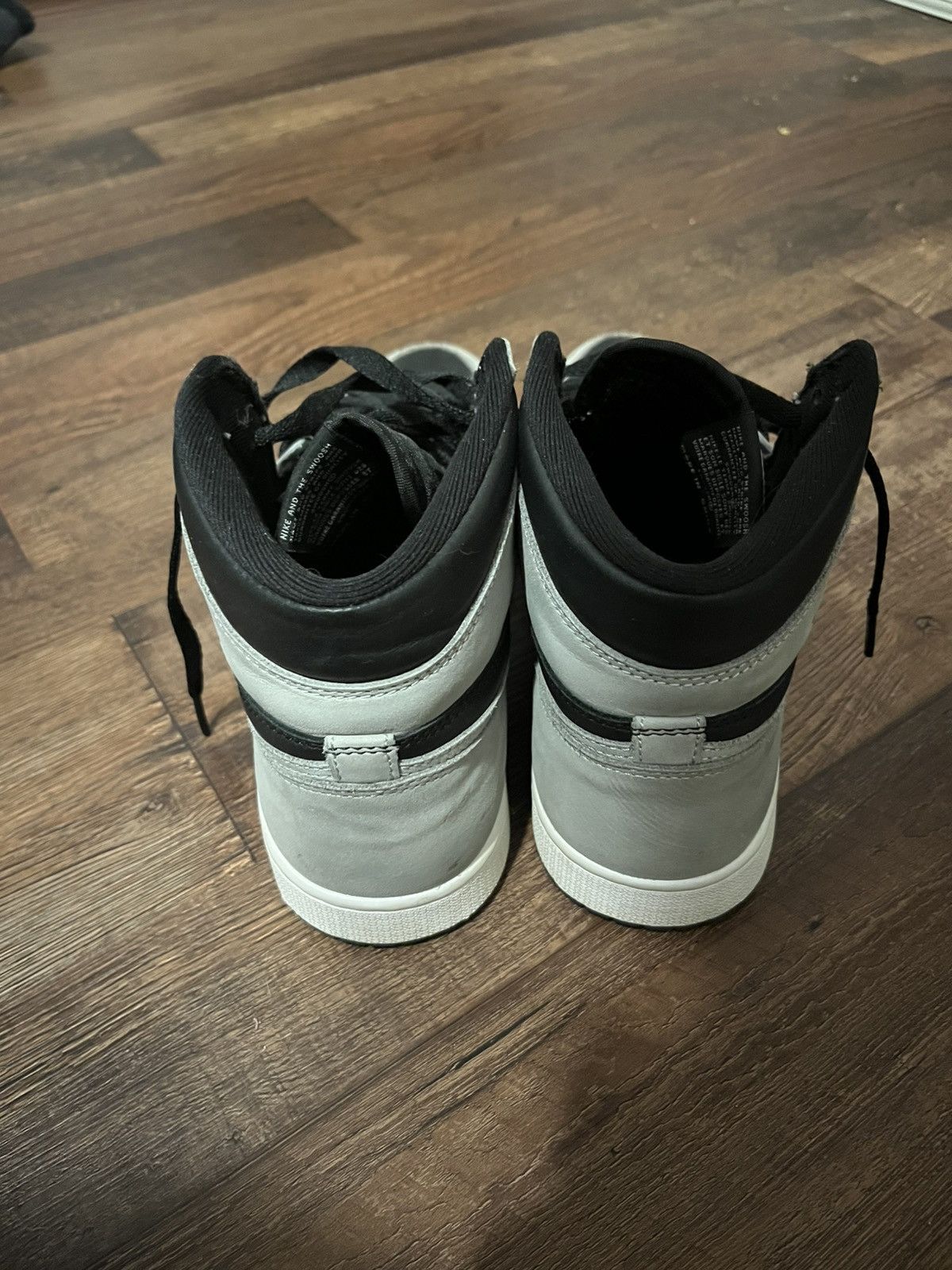 Jordan Brand Jordan 1 Retro Shadow Greys Size US 9 / EU 42 - 7 Thumbnail
