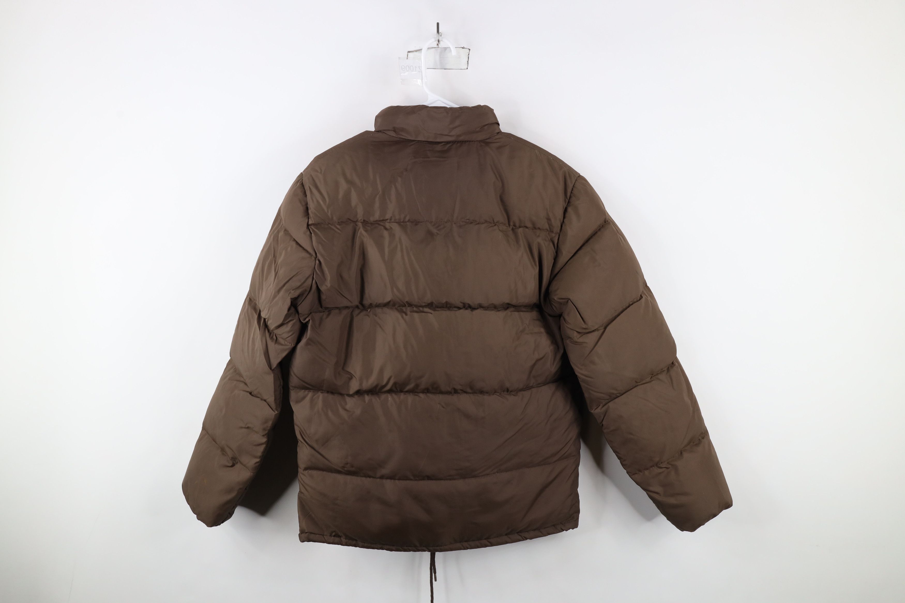 Vintage Vintage 70s Streetwear Duck Down Puffer Jacket Brown Size US S / EU 44-46 / 1 - 13 Thumbnail