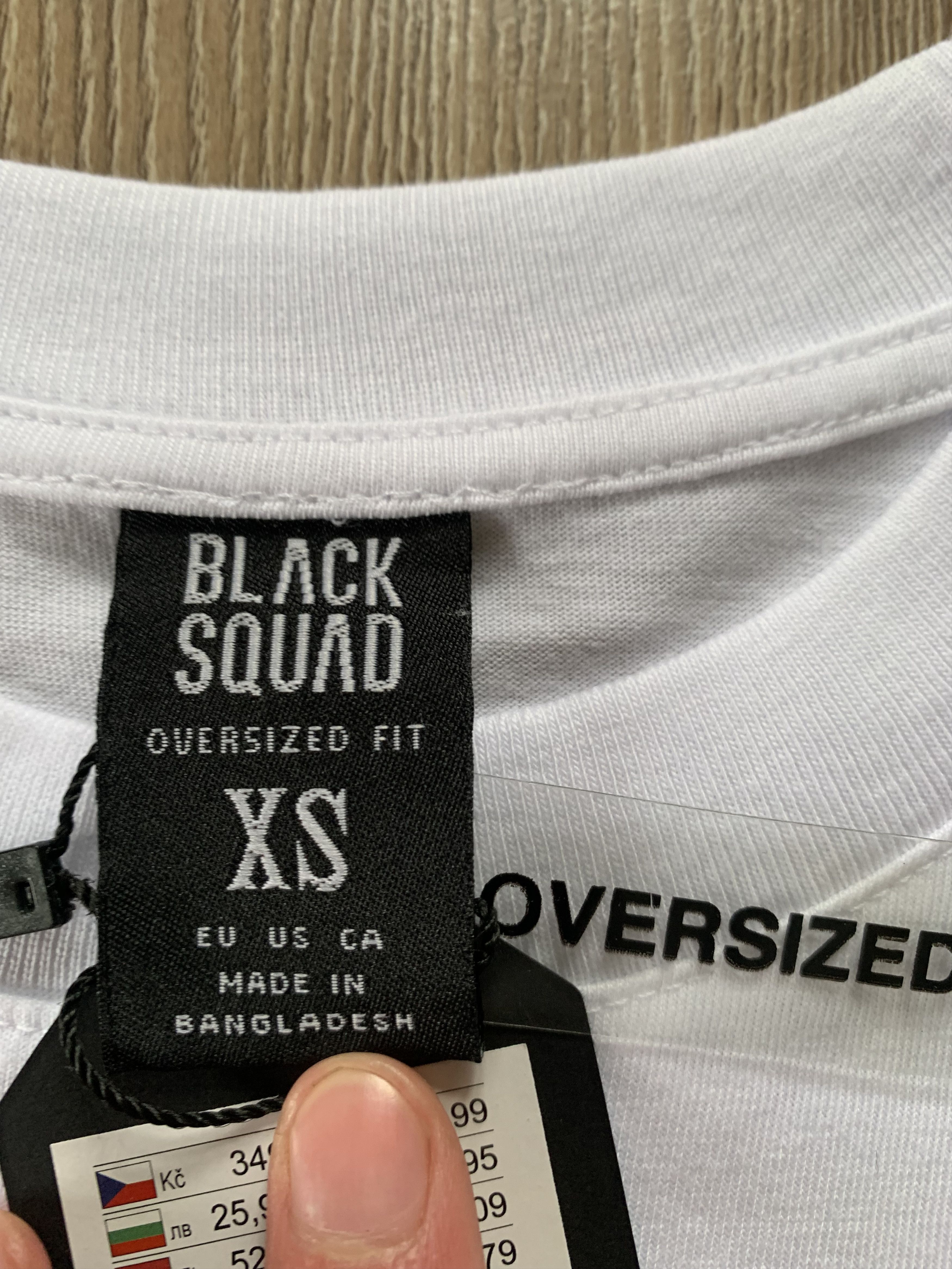 Designer Black Squad Polaroid White T-Shirt Size US XS / EU 42 / 0 - 7 Thumbnail