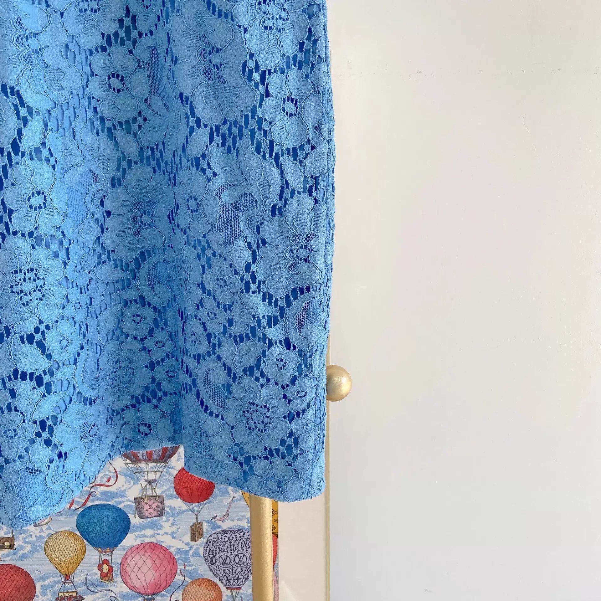 Burberry Burberry lace blue dress Size XS / US 0-2 / IT 36-38 - 4 Thumbnail