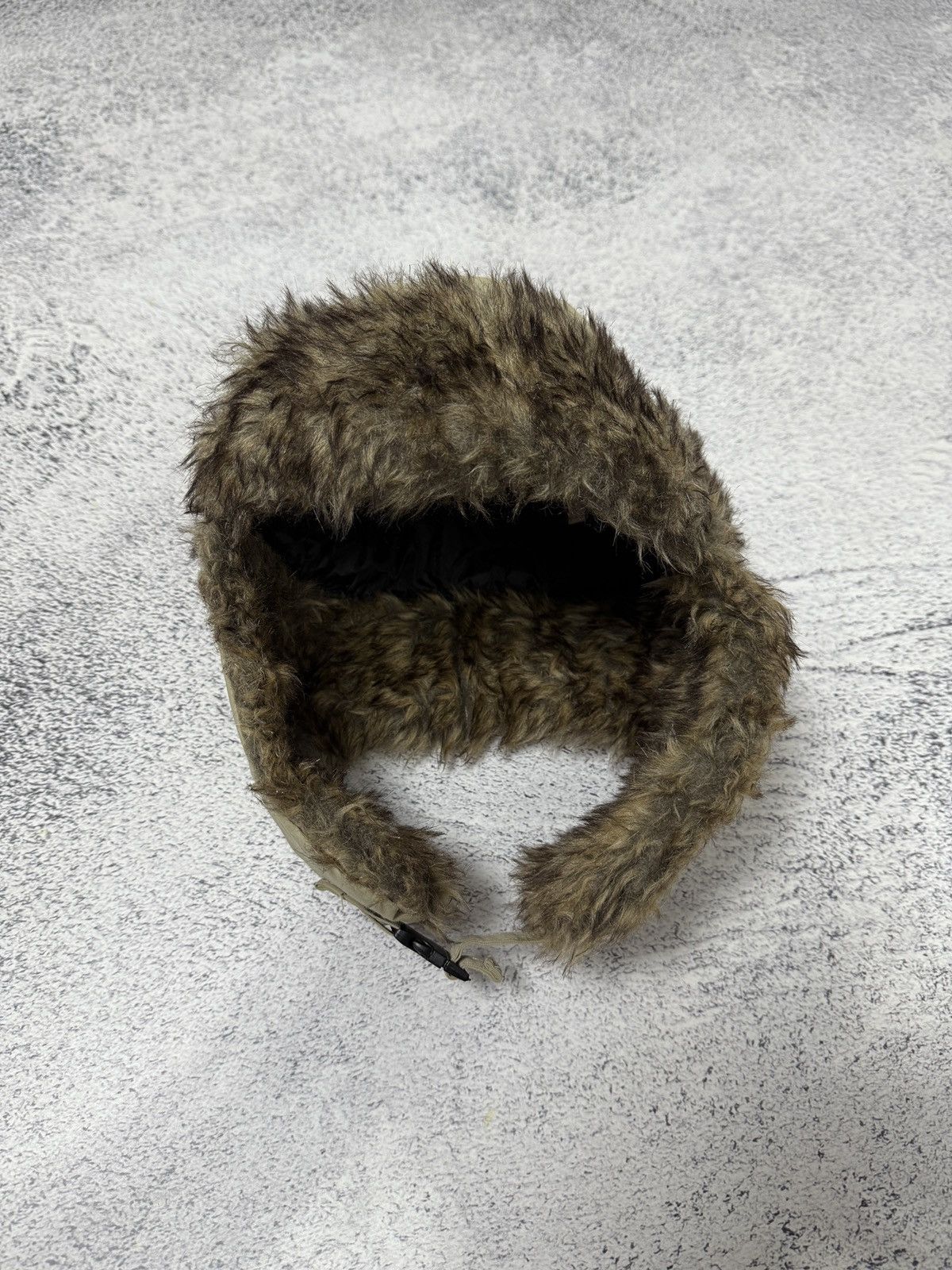 Japanese Brand Y2K Fuzzy Fur Trapper Alt Mohair Cute Hat Ushanka Size ONE SIZE - 7 Thumbnail