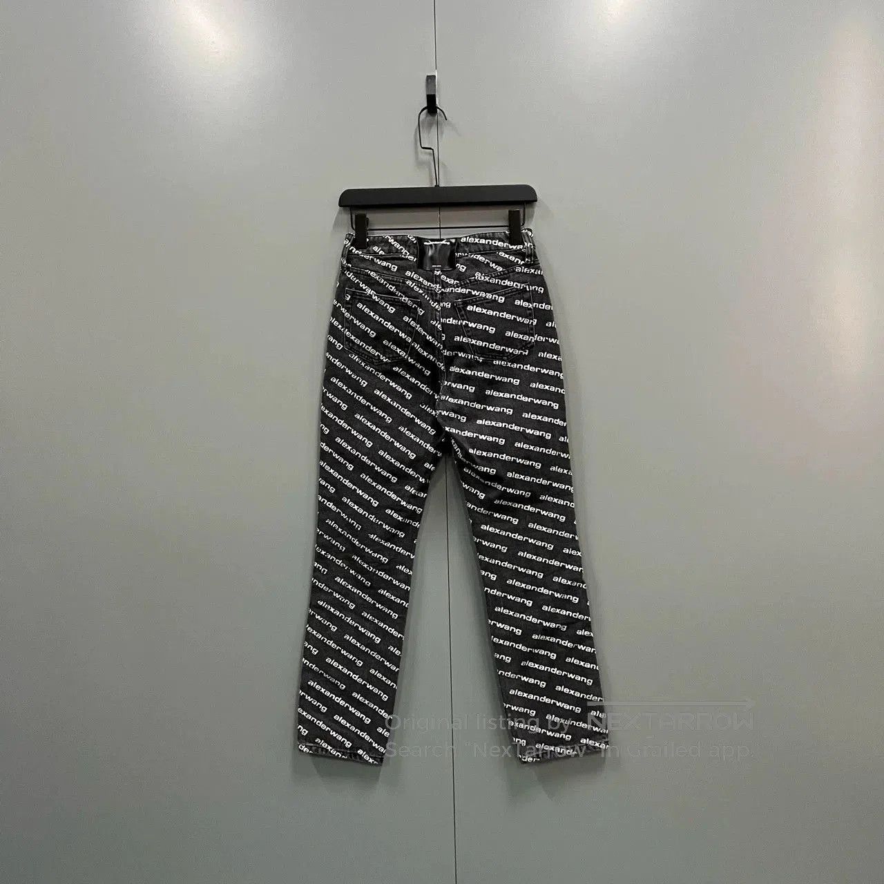 Alexander Wang Alexander Wang Logo Print Jeans. Size 26" / US 2 / IT 38 - 2 Thumbnail