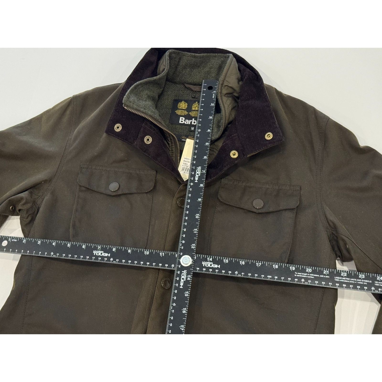 Barbour NWT Barbour Olive Green Ogston Wax leather Jacket Men's M Size US M / EU 48-50 / 2 - 14 Thumbnail