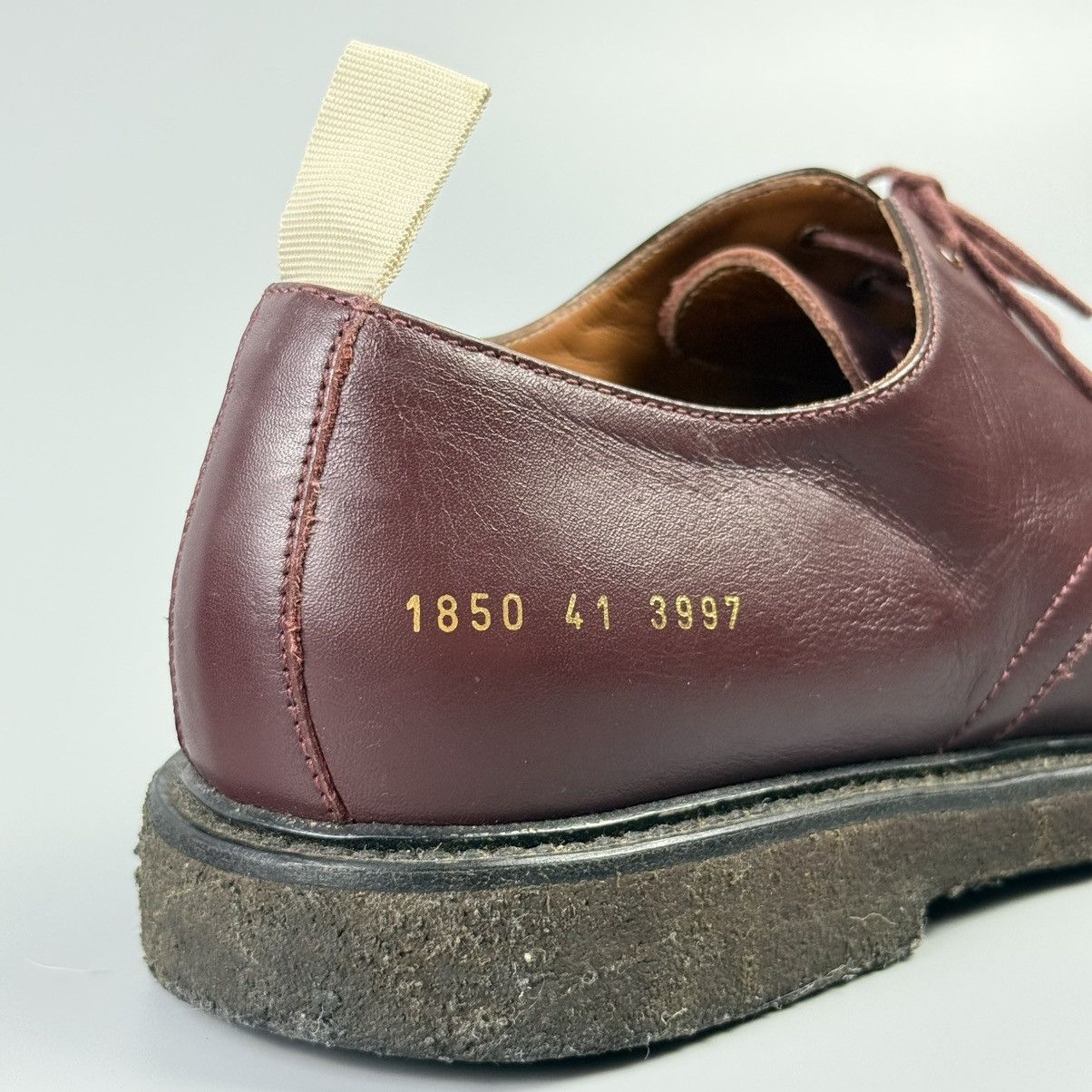 Common Projects Common Projects - Cadet Leather Derby Shoes Size US 8 / EU 41 - 9 Thumbnail