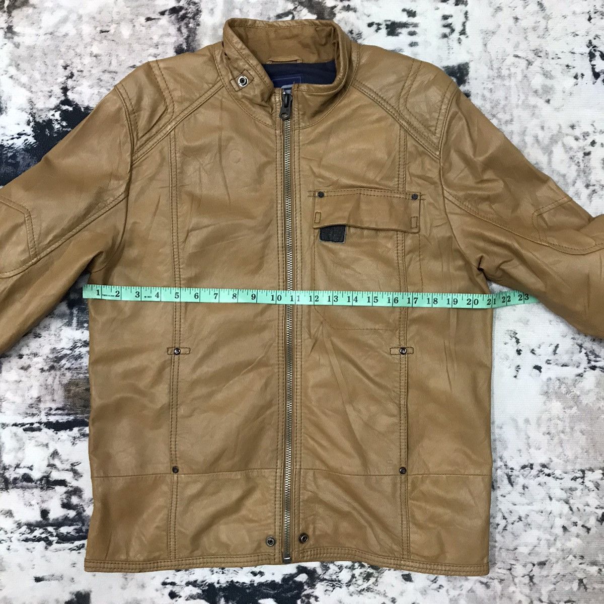 G-Star G-Star Raw Brown Leather Jacket Size US M / EU 48-50 / 2 - 21 Thumbnail