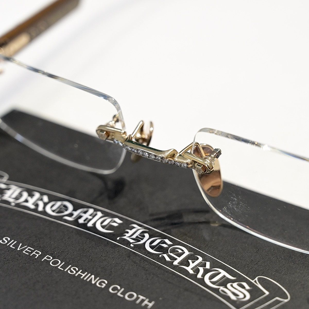 Chrome Hearts CHROME HEARTS DEEP I GP - WEWE - PIANO VARNISH 💎 GLASSES Size ONE SIZE - 7 Thumbnail