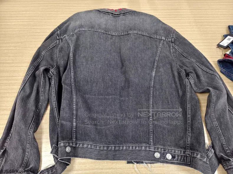 Balenciaga Balenciaga Letter denim jacket Size XXS / US 00 / IT 34 - 2 Thumbnail