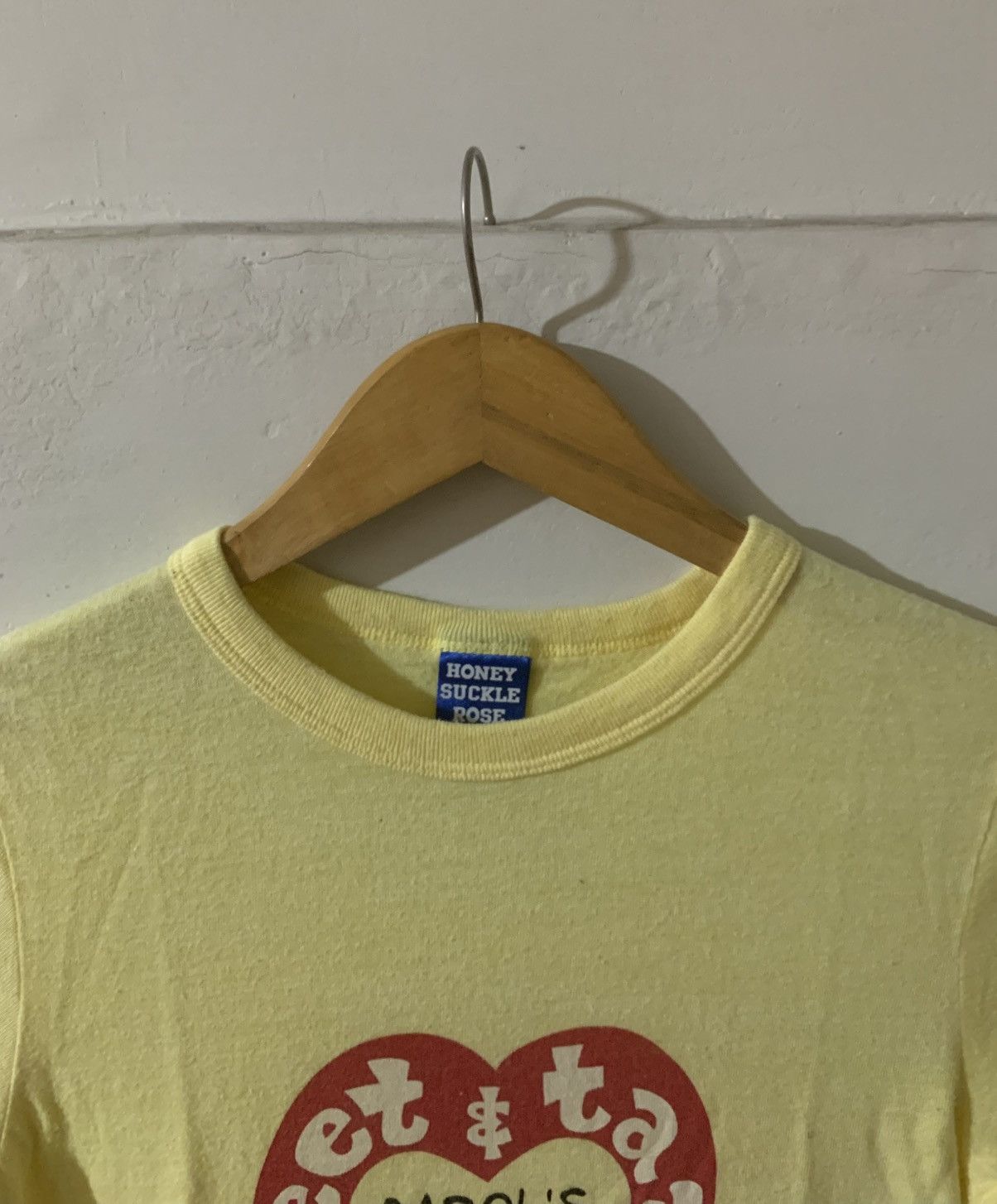 Japanese Brand Vintage 80s Sweet & Tasty Ringer Tee Shirt Size US M / EU 48-50 / 2 - 6 Thumbnail