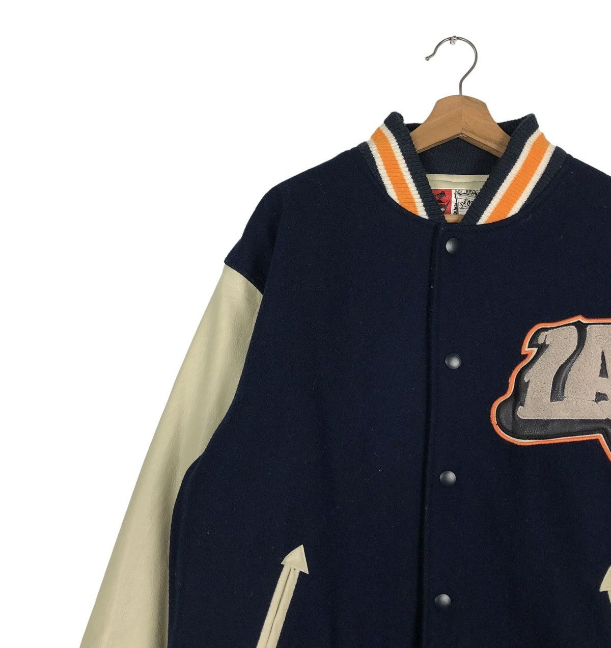 Japanese Brand 🔥VINTAGE LEATHER VARSITY JACKET CONART USA BIG LOGO Size US M / EU 48-50 / 2 - 12 Thumbnail