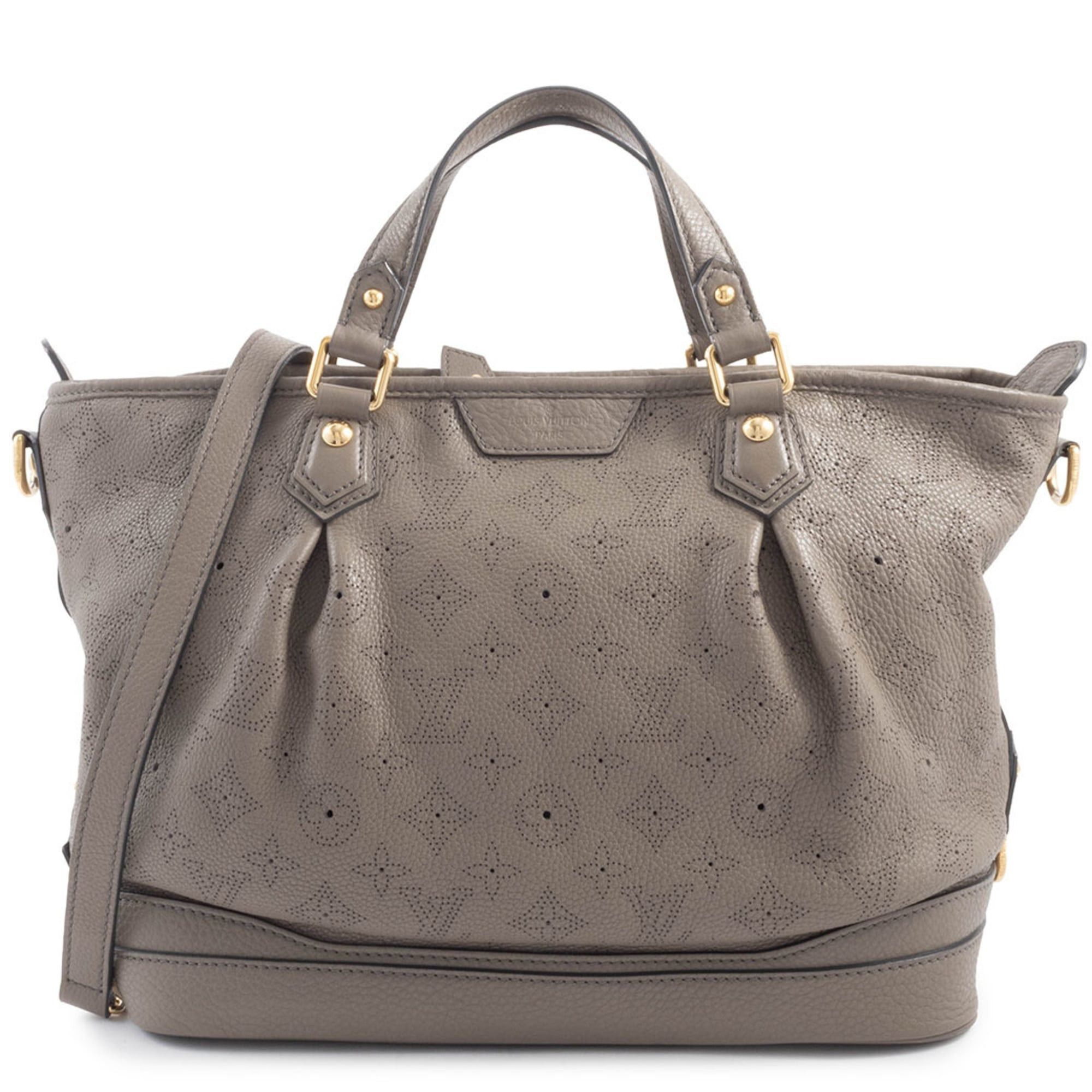 Louis Vuitton Louis Vuitton Stella PM Shoulder Bag M93175 Monogram Mahina Beige Size ONE SIZE - 1 Thumbnail