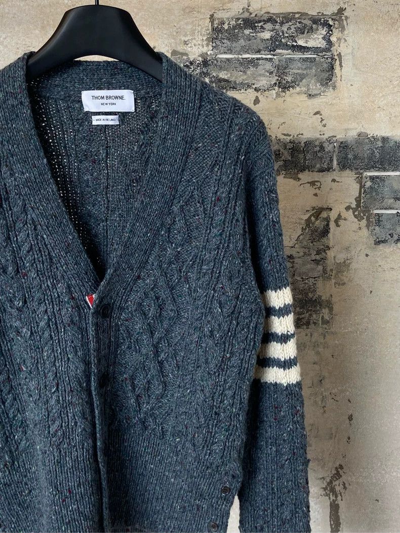 Thom Browne Thom Browne V-neck knit sweater Size US M / EU 48-50 / 2 - 4 Thumbnail