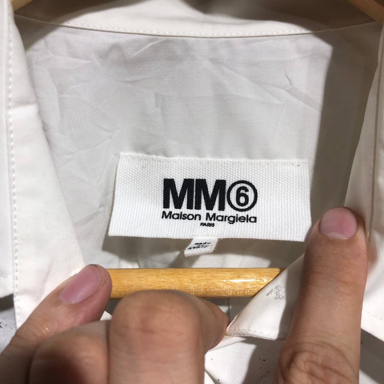 Maison Margiela BNWT Maison Margiela MM6 Label Declaration button down L/S Size US XXL / EU 58 / 5 - 10 Thumbnail