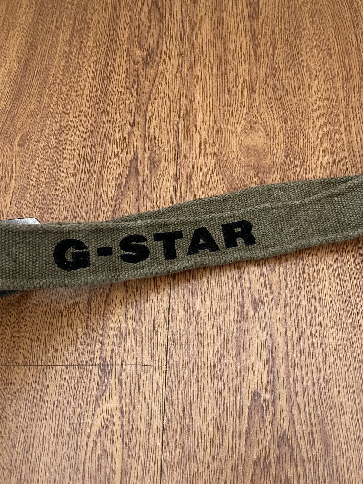 G-Star × Vintage G-Star Raw military belt Size ONE SIZE - 3 Thumbnail