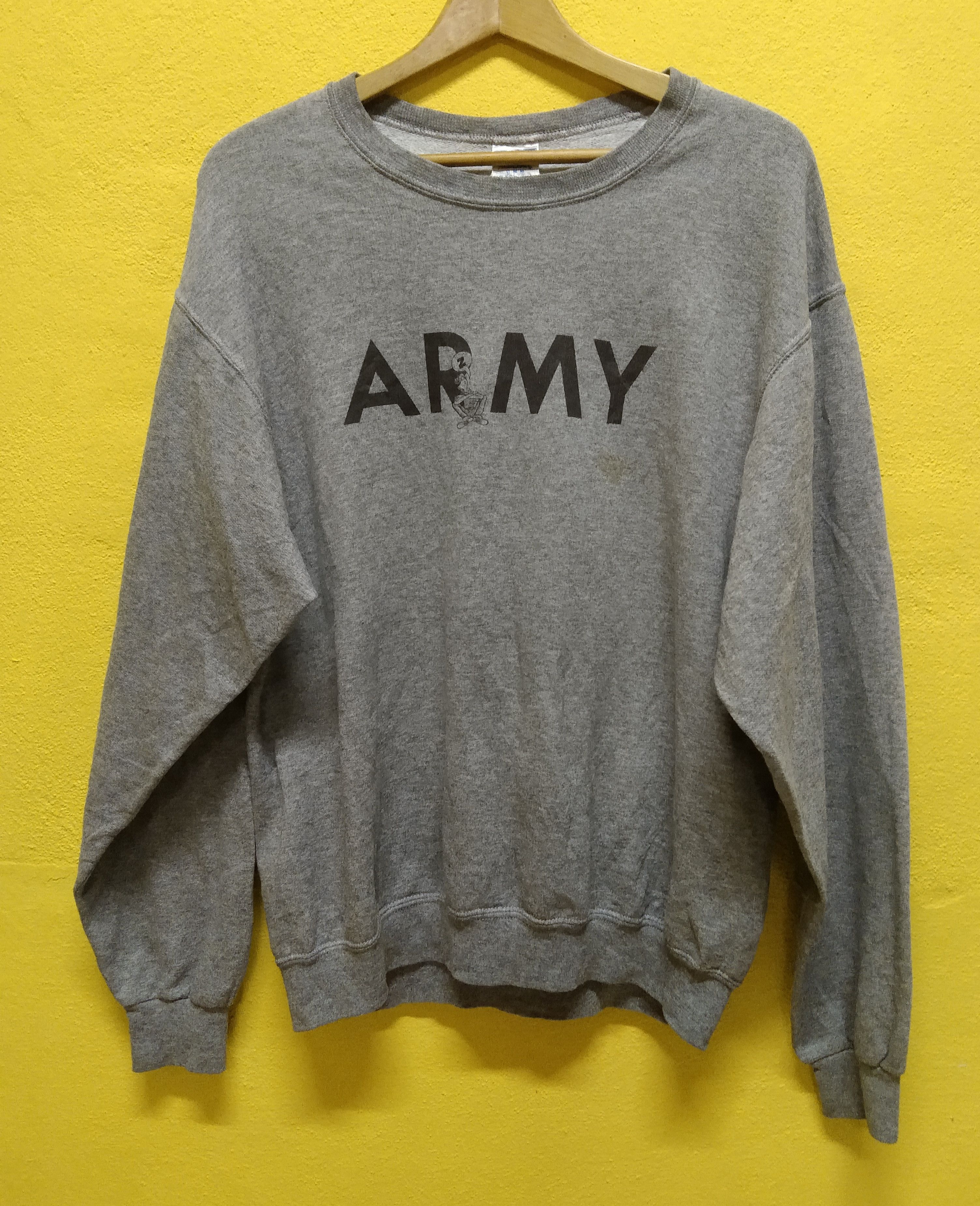 Vintage VINTAGE ARMY S.W.U IN OKINAWa by MORT WALKER SWEATSHIRT Size US M / EU 48-50 / 2 - 2 Thumbnail