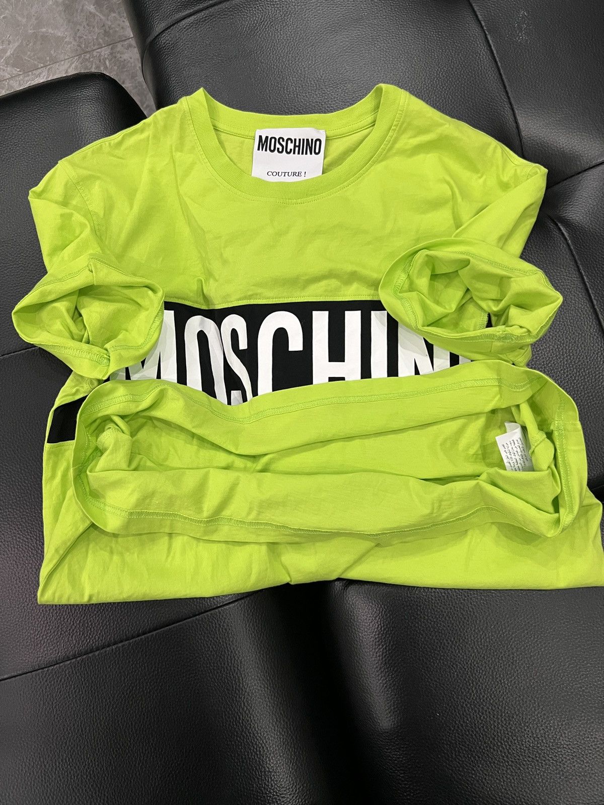 Moschino Moschino Patchwork Logo T-Shirt Size US M / EU 48-50 / 2 - 9 Thumbnail