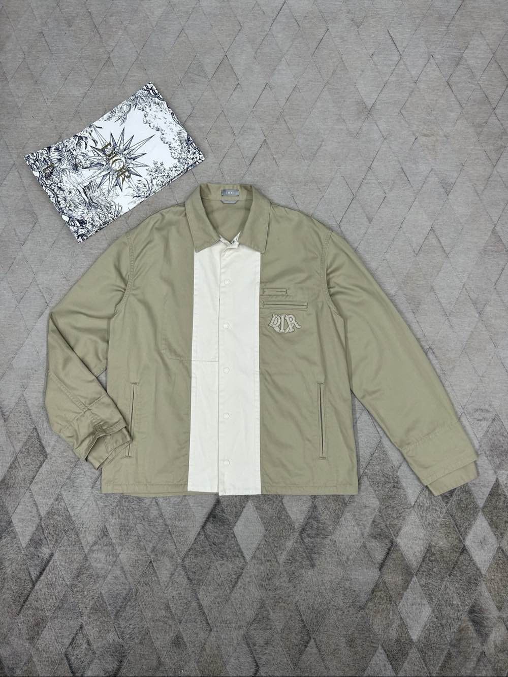 Dior DIOR Two-Tone Coach Jacket Size M Size US M / EU 48-50 / 2 - 1 Thumbnail