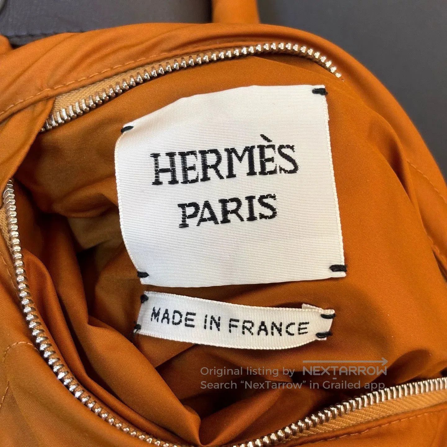 Hermes Hermes Orange Down Vest Size 34. Size US XS / EU 42 / 0 - 3 Thumbnail