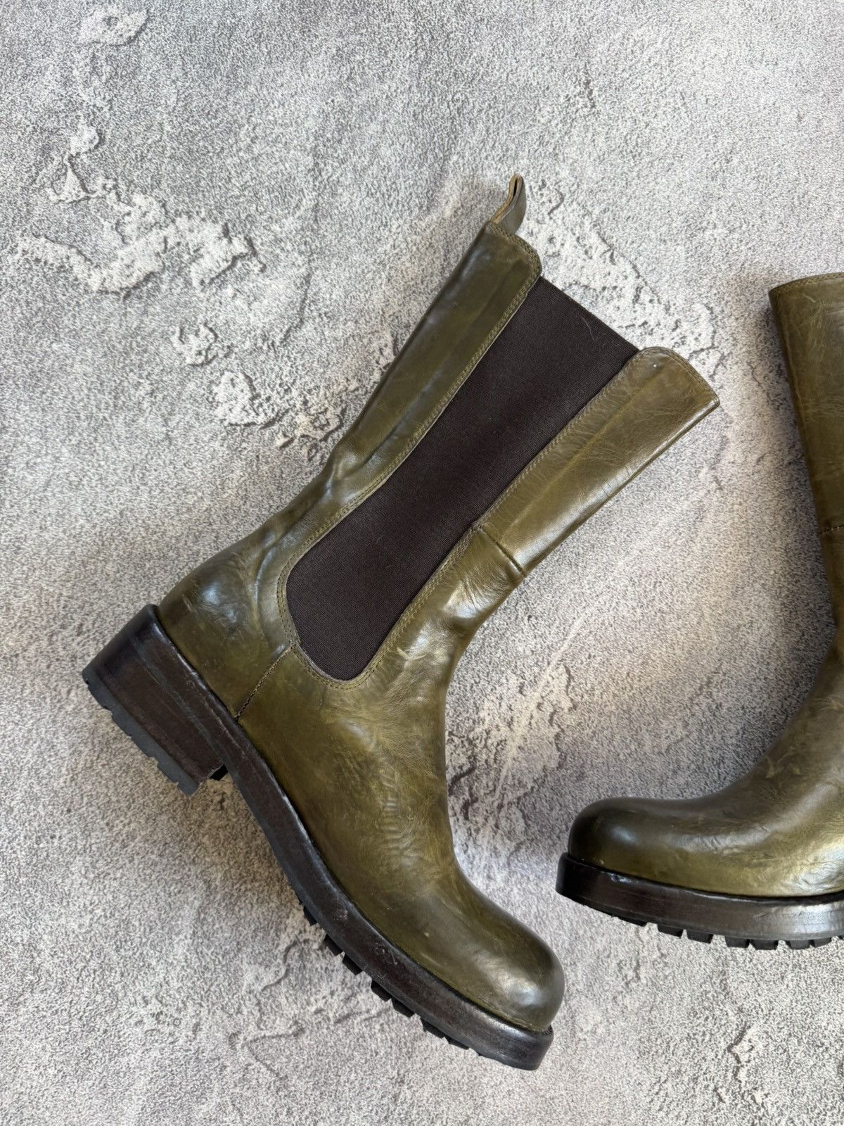 Other La Bottega Di Lisa 37size leather chelsea boots ankle shoes Size US 7 / IT 37 - 12 Thumbnail